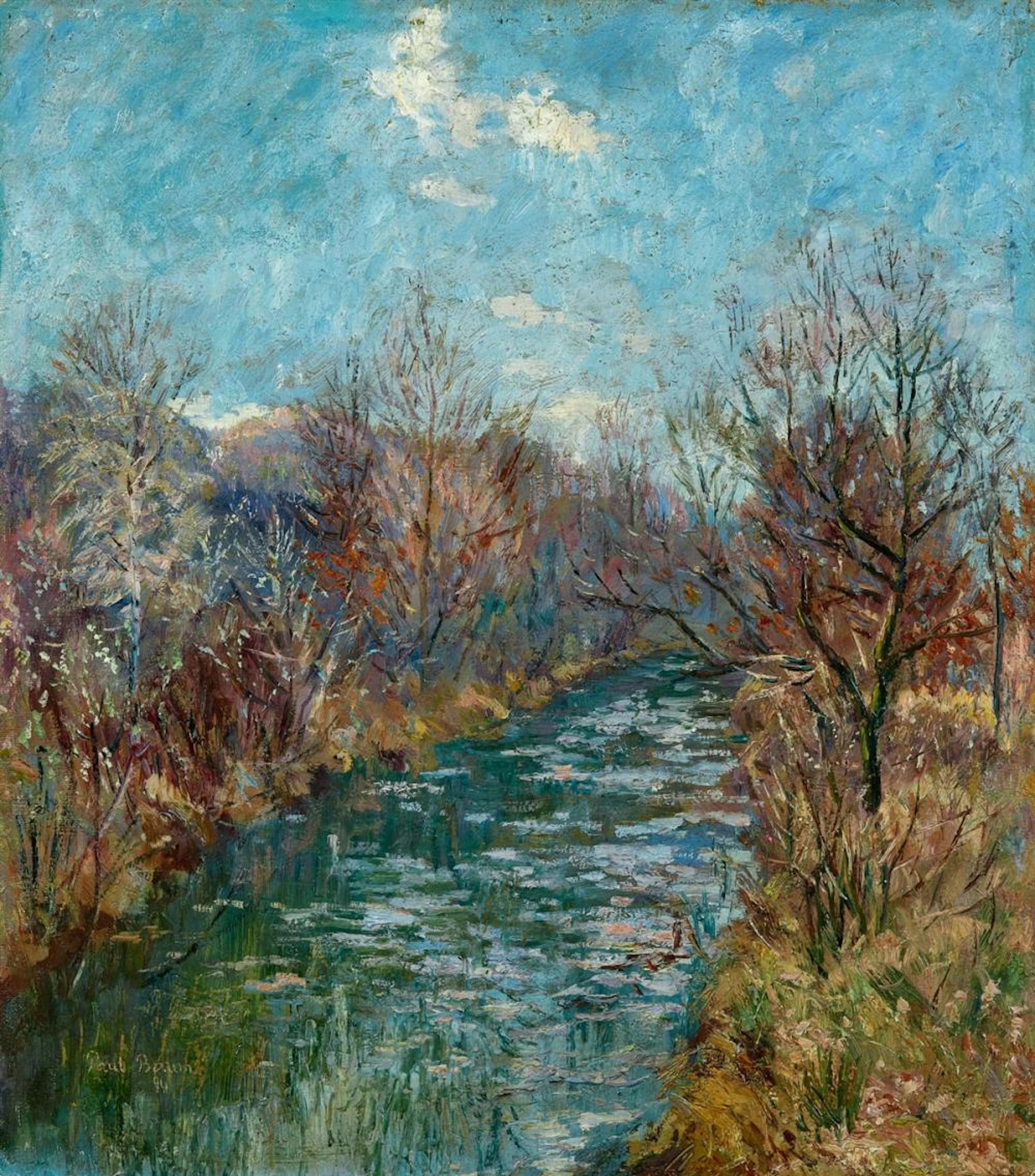 Paul Baum, Gerbergrund bei Goppeln, 1894