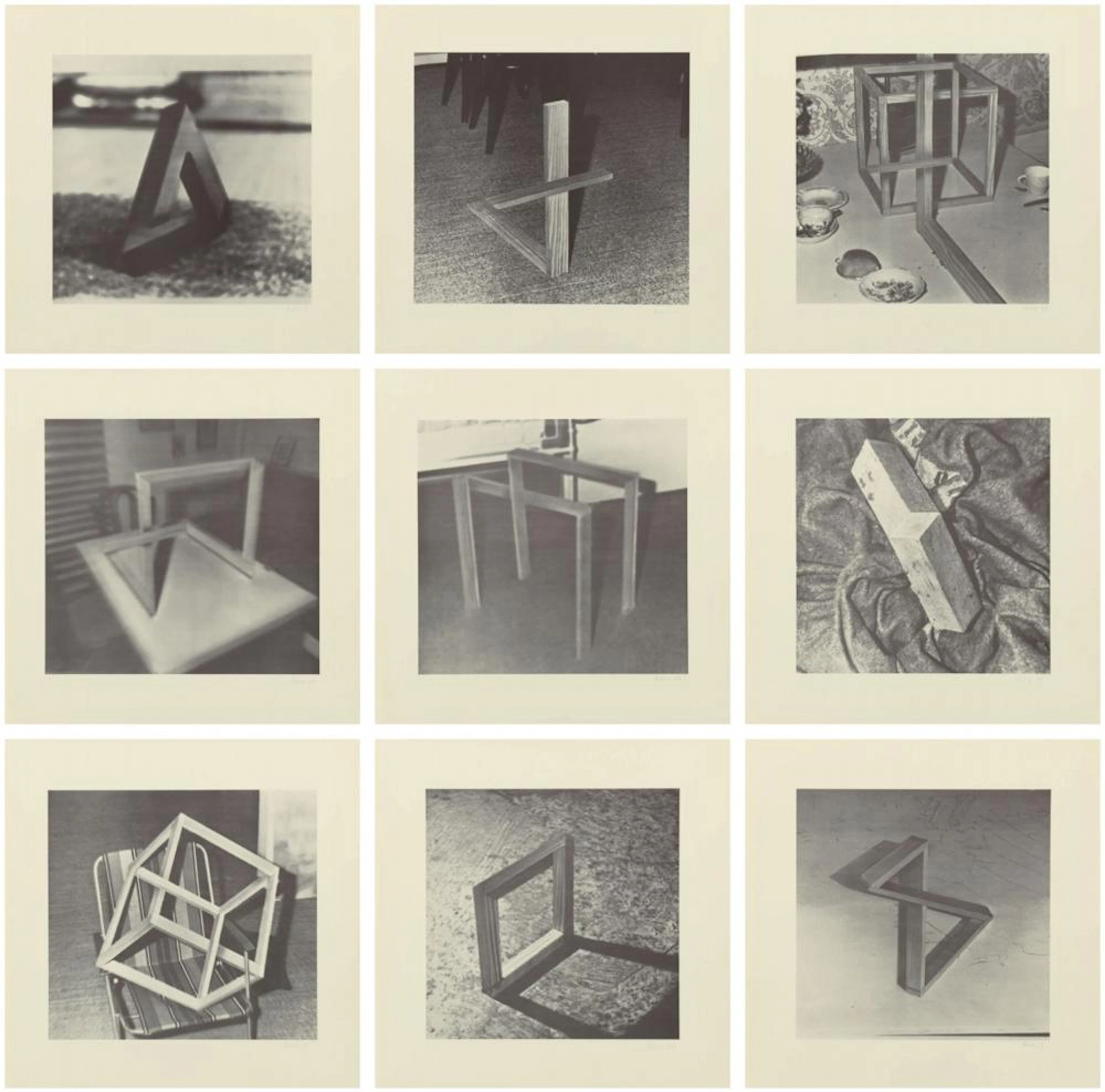 Gerhard Richter, Neun Objekte, 1969