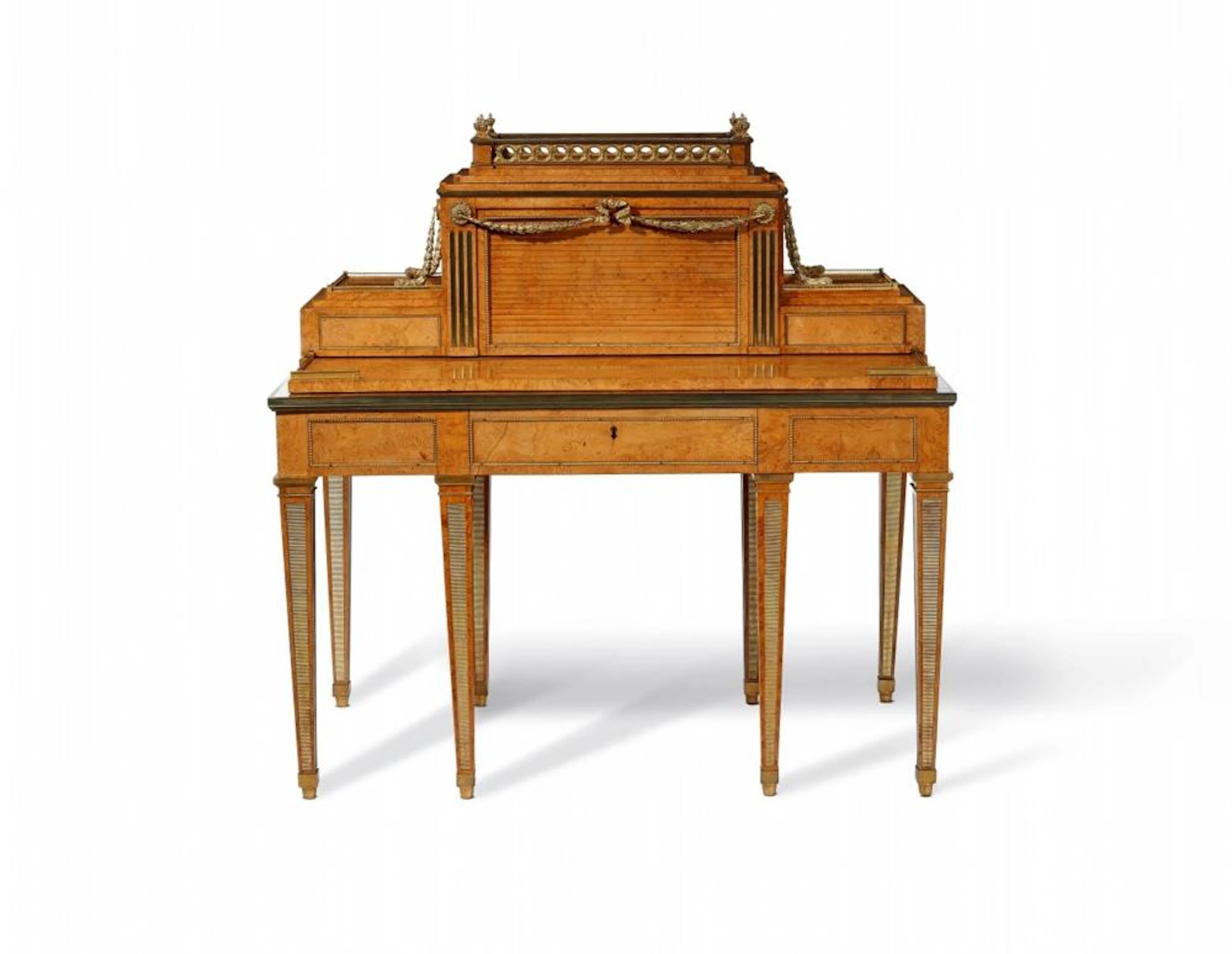 An Imperial writing desk by David Roentgen