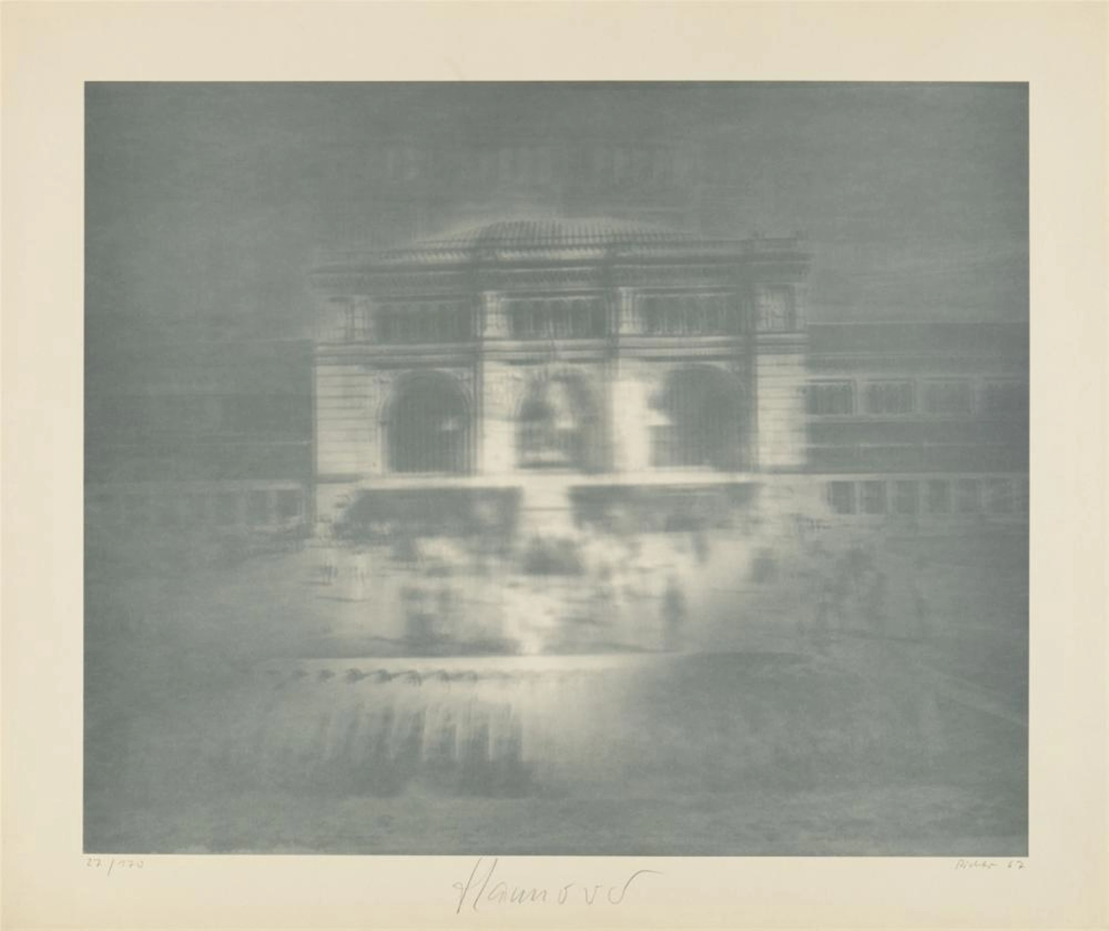 Gerhard Richter, Bahnhof (Hannover), 1967