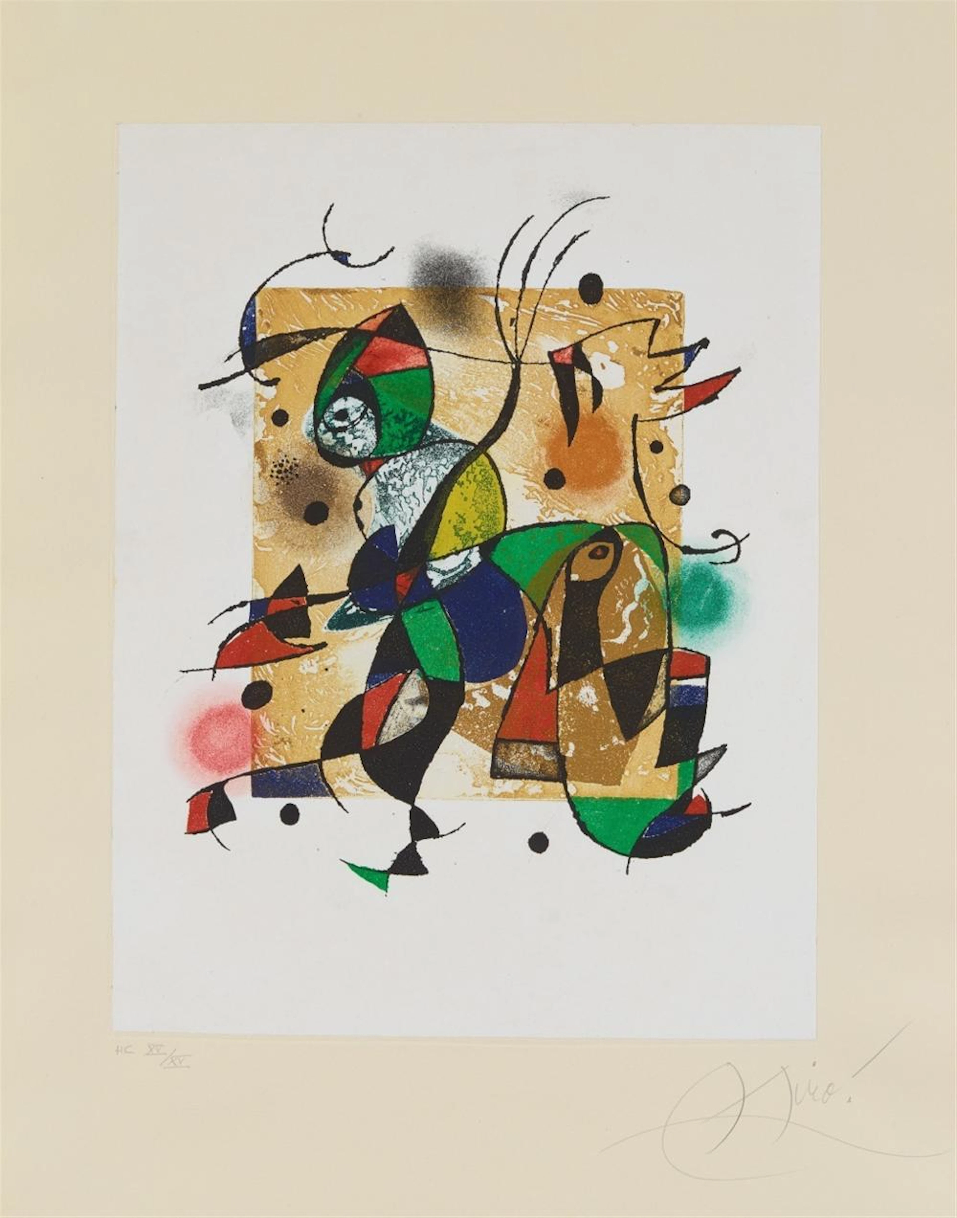 Joan Miró, Gaudí XVI, 1979
