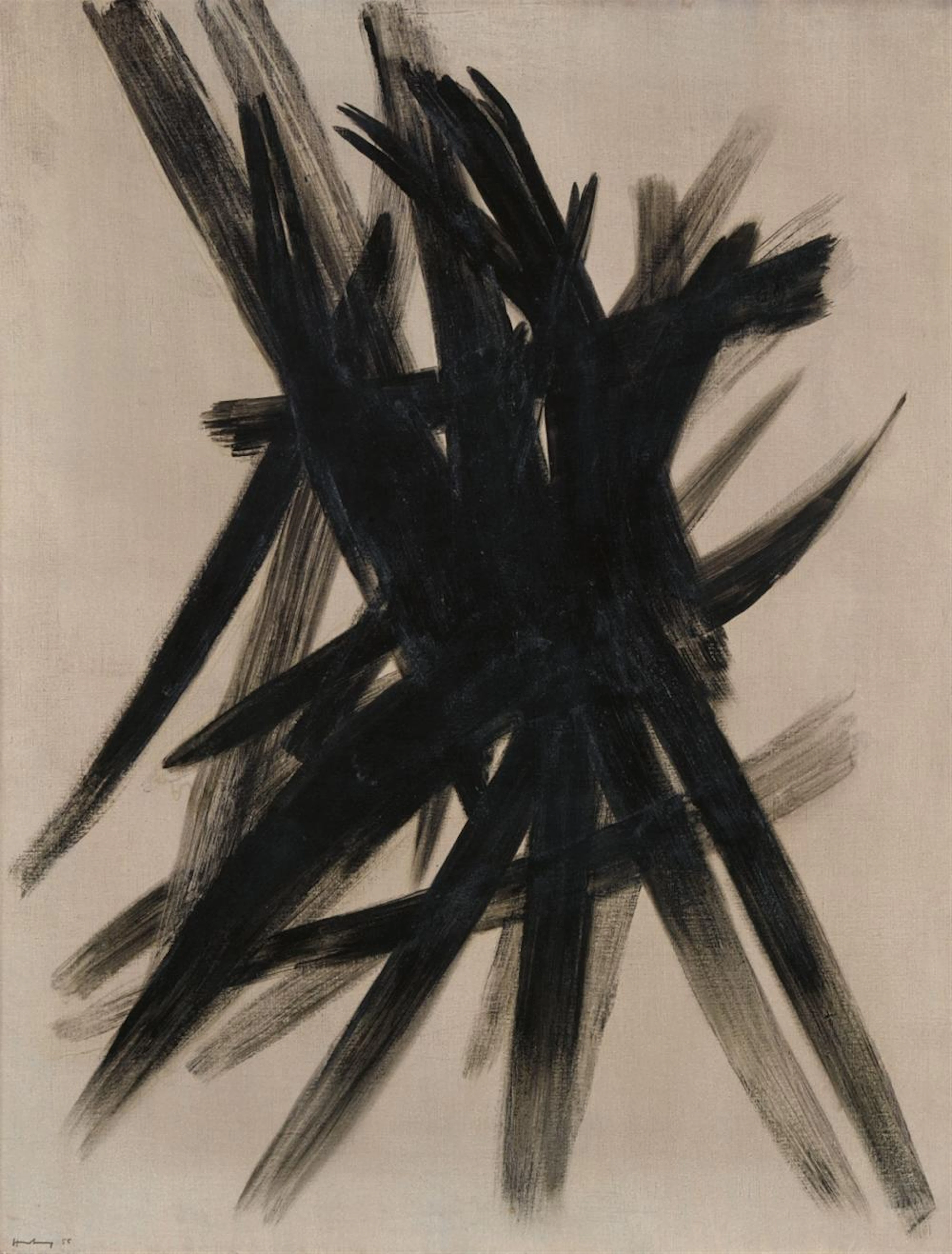 Hans Hartung, T 1955-23a, 1955