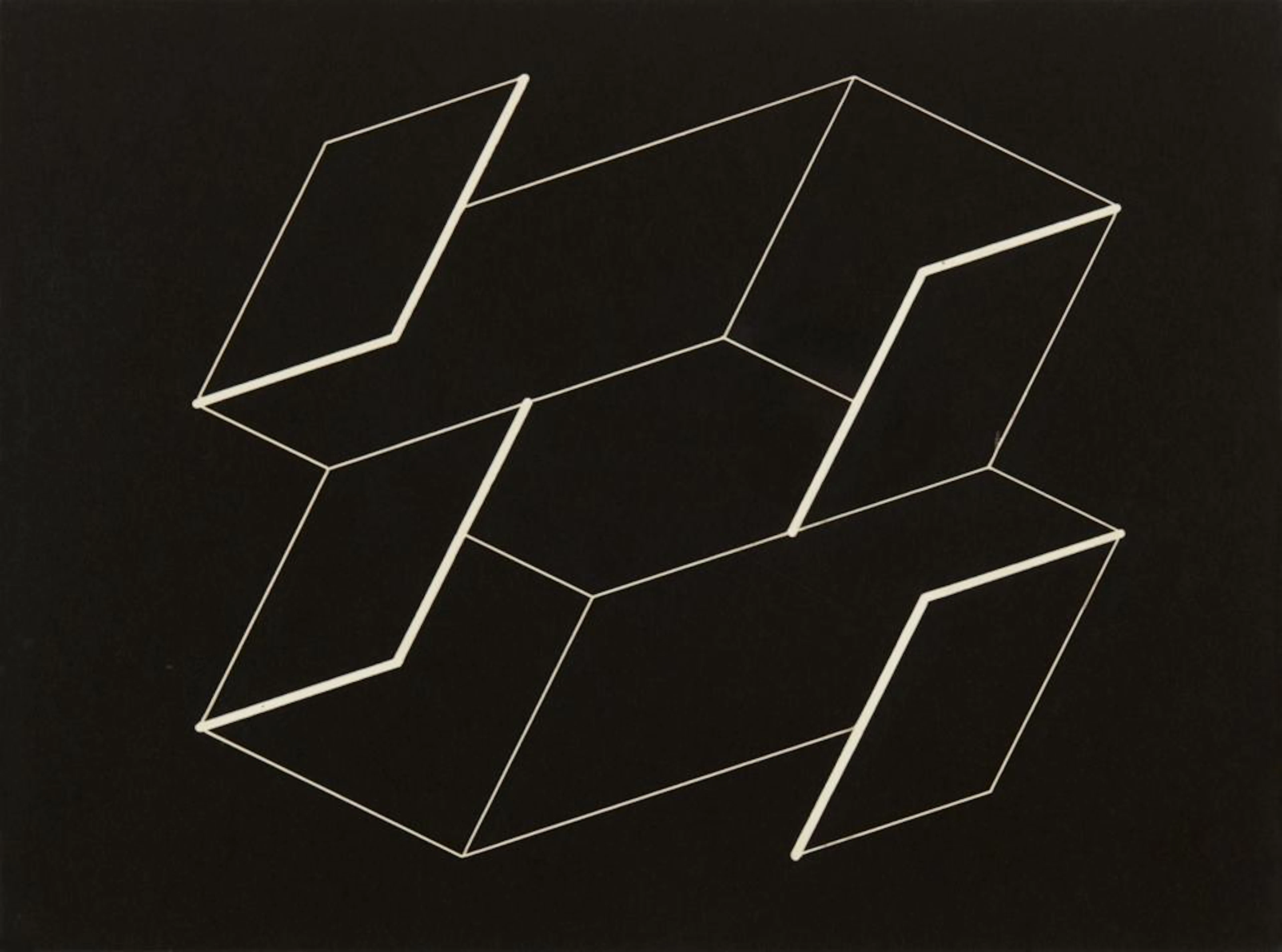 Josef Albers, Untitled (Structural Constellation U-7), 1955