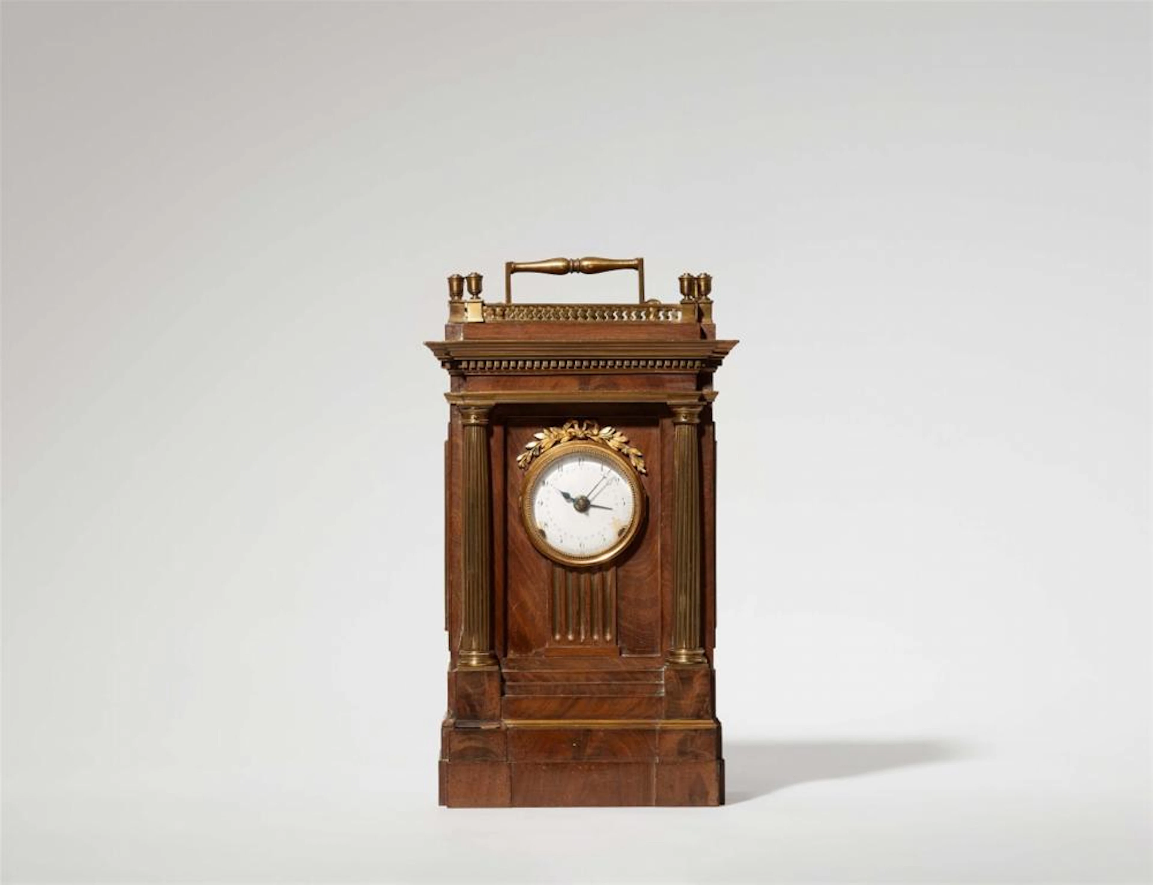 A small bracket clock from the Parisian workshop of David Roentgen