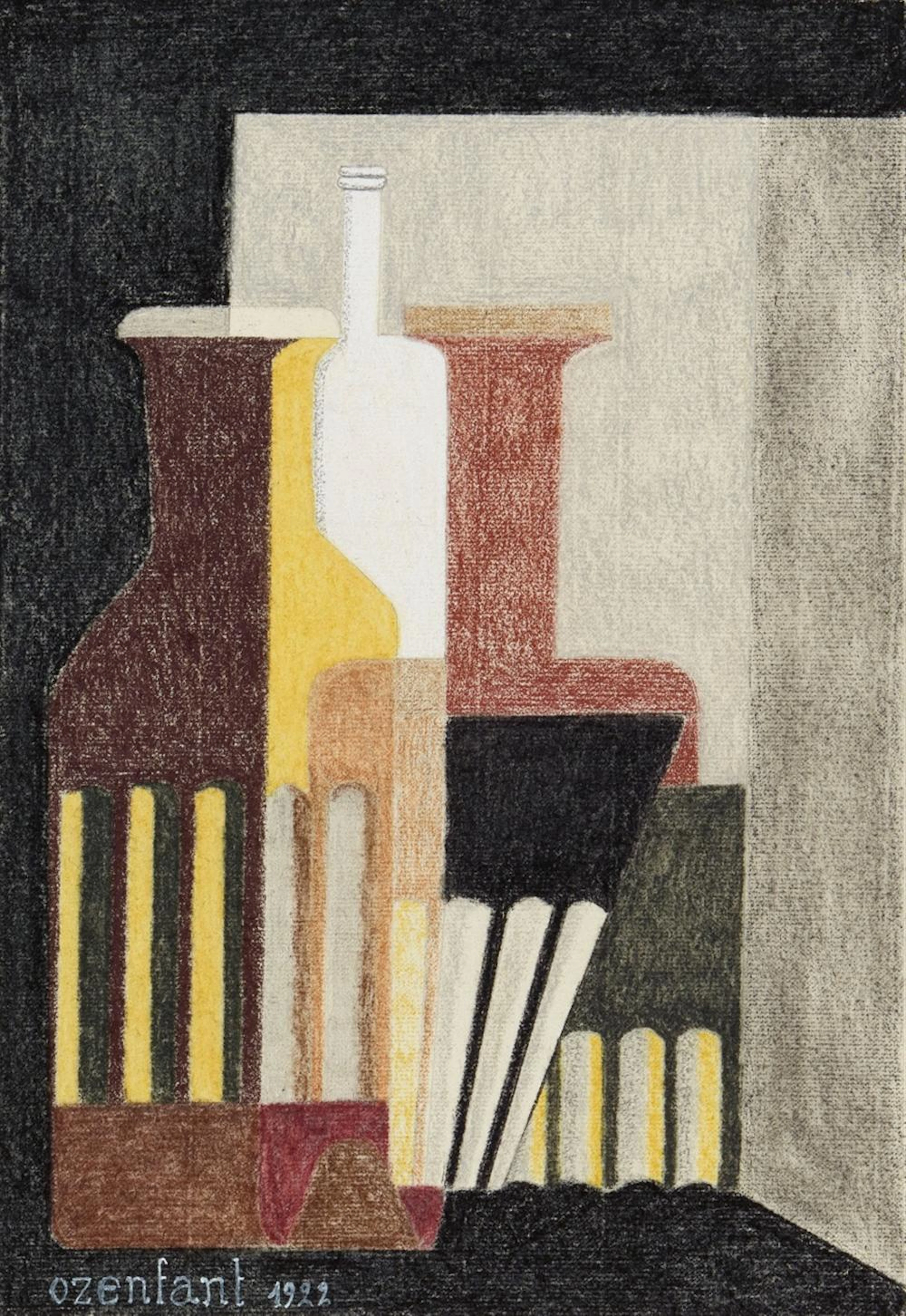 Amédée Ozenfant, Nature morte devant une fenêtre, 1922