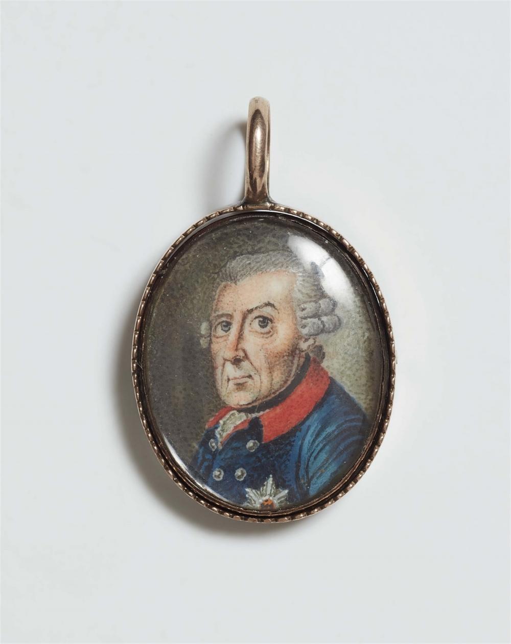A pair of Royal Prussian portraits