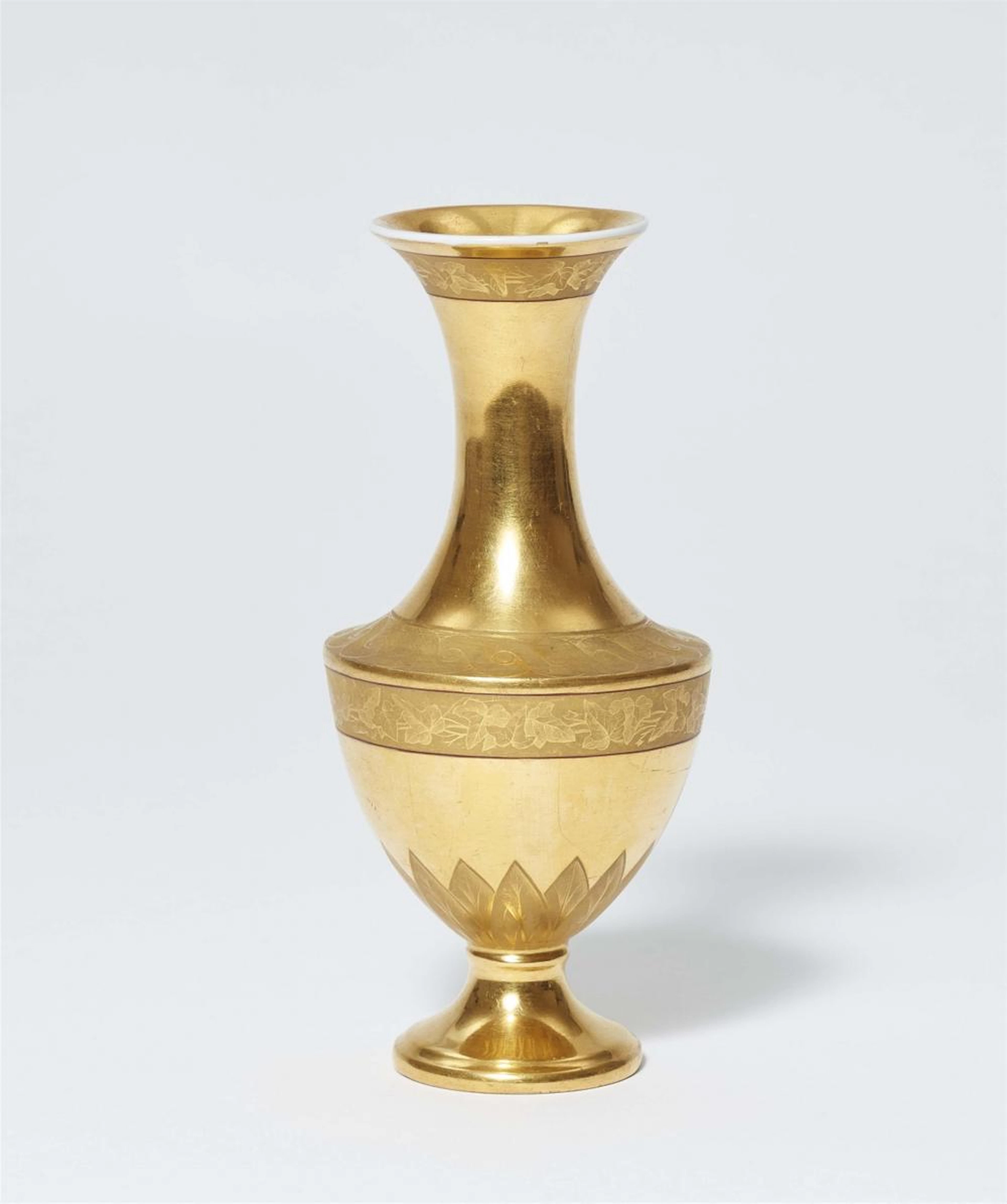 A small vase from the royal patisserie of Prince Carl