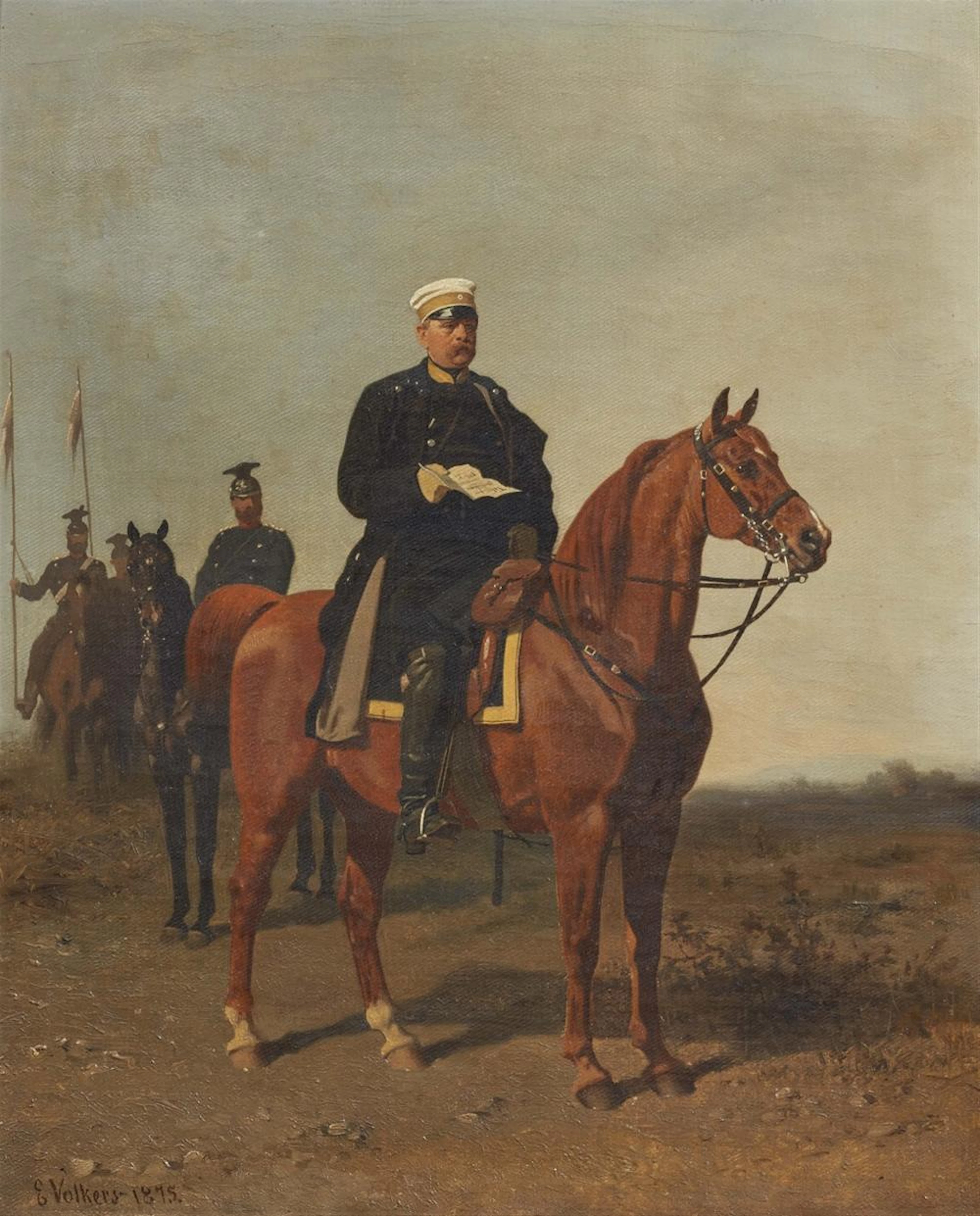 Emil Volkers, Otto von Bismarck on Horseback