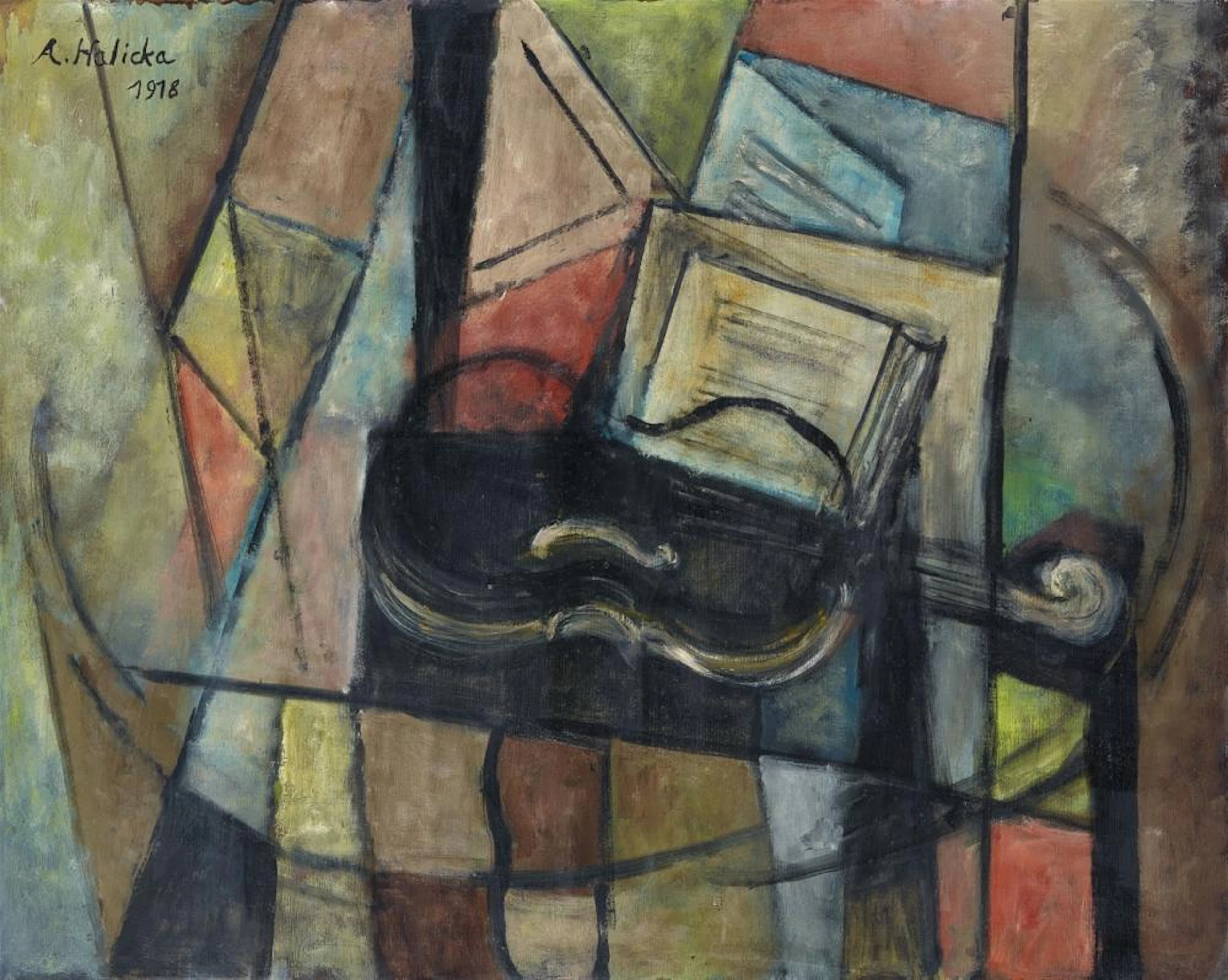 Halicka, Nature morte, 1918