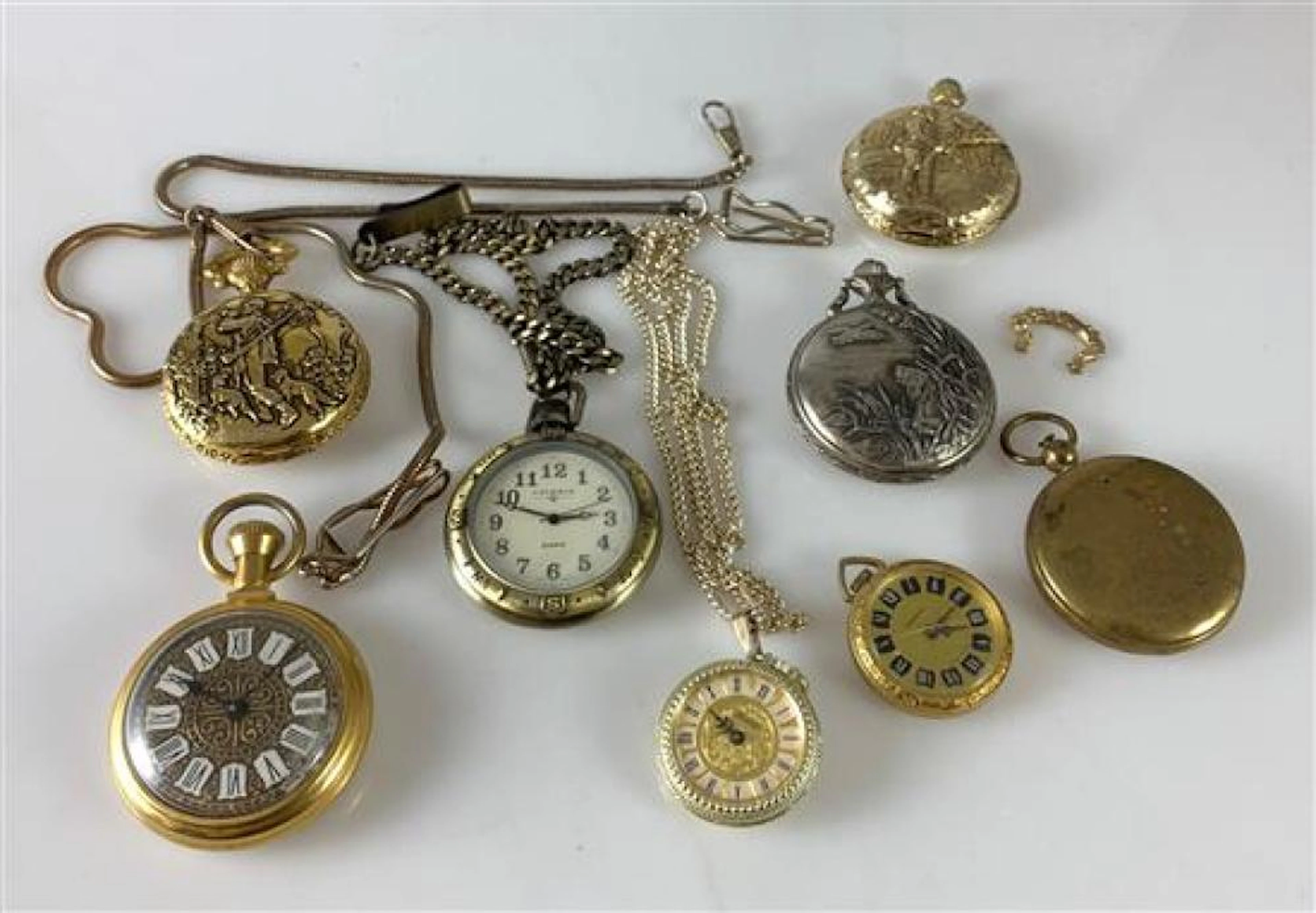 LOT OF MODERN POCKET WATCHES