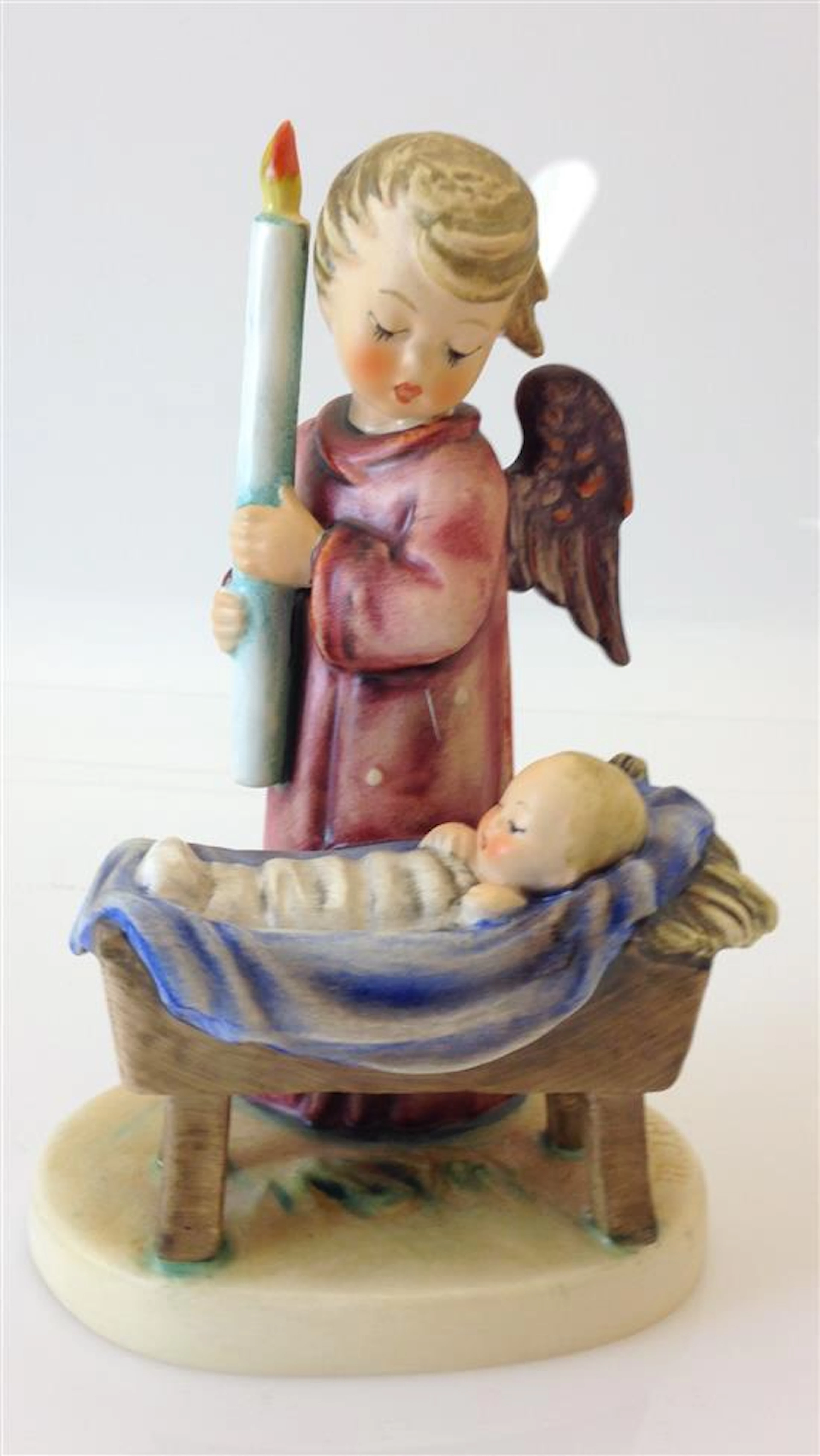 HUMMEL "WATCHFUL ANGEL" FIGURINE, 6.5"