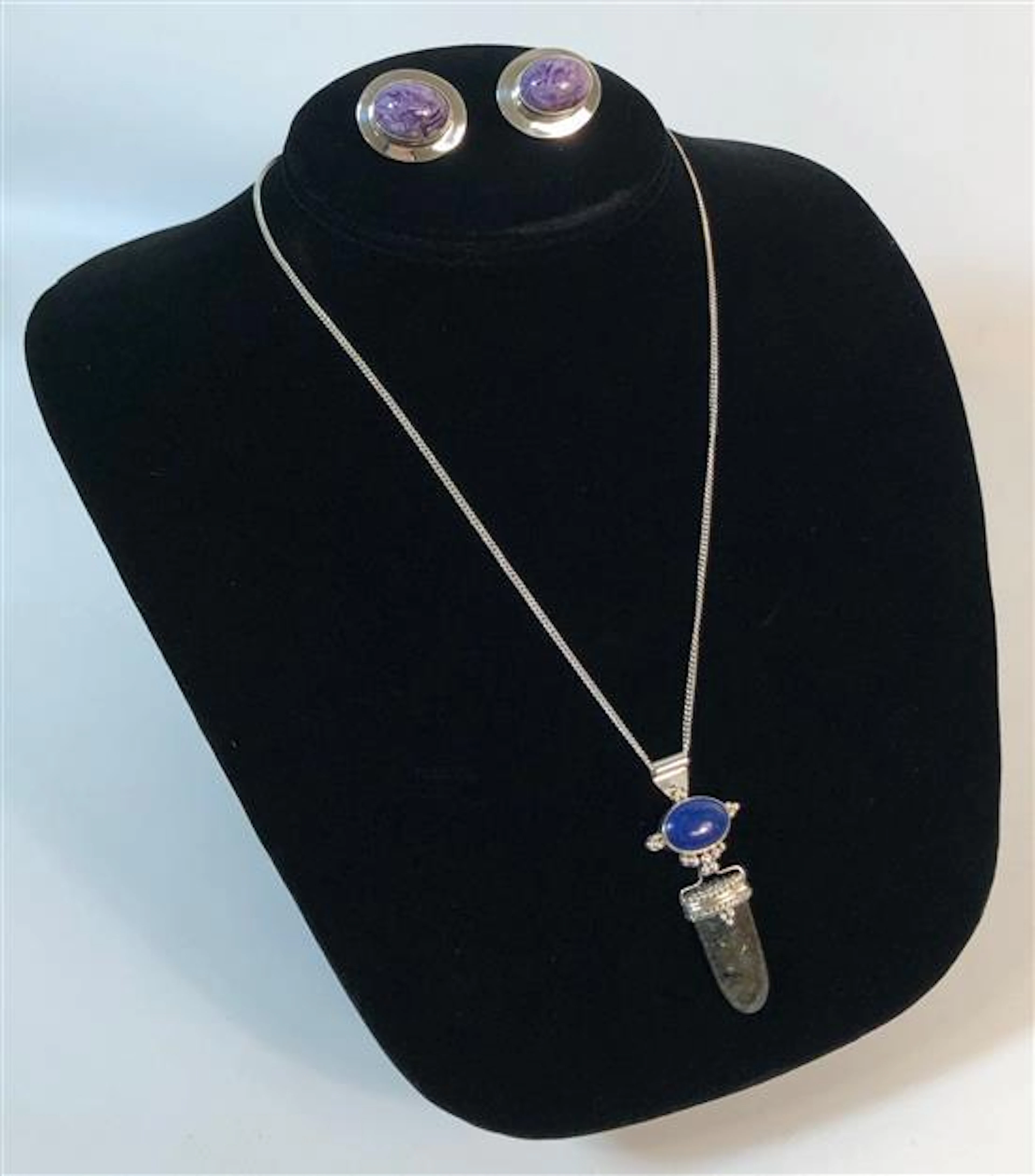 SEMI-PRECIOUS STONE AND STERLING FASHION JEWELRY