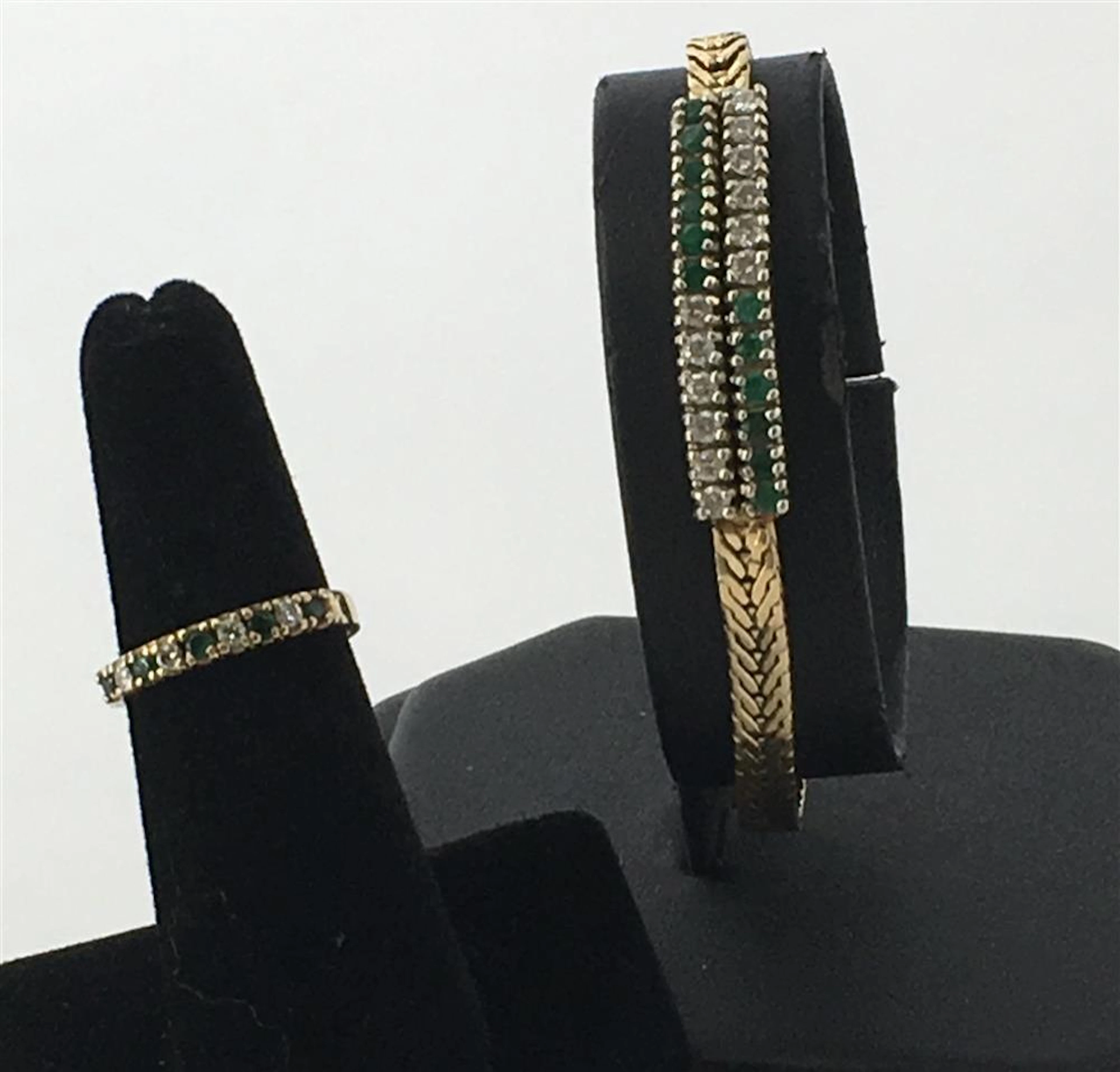 14KT YELLOW GOLD JEWELRY SET