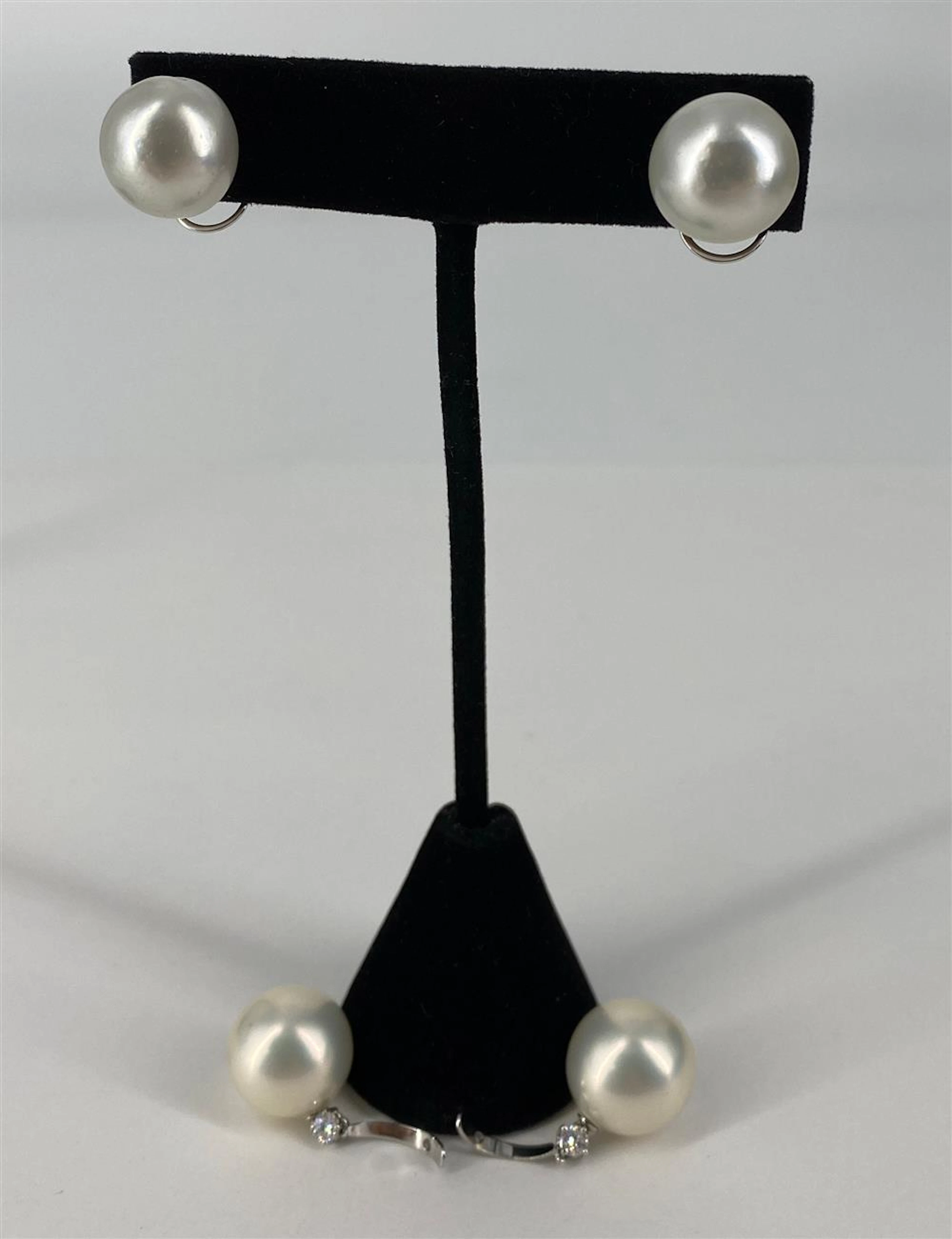 PEARL EARRINGS AND FAUX PEARL ACCESSORIES