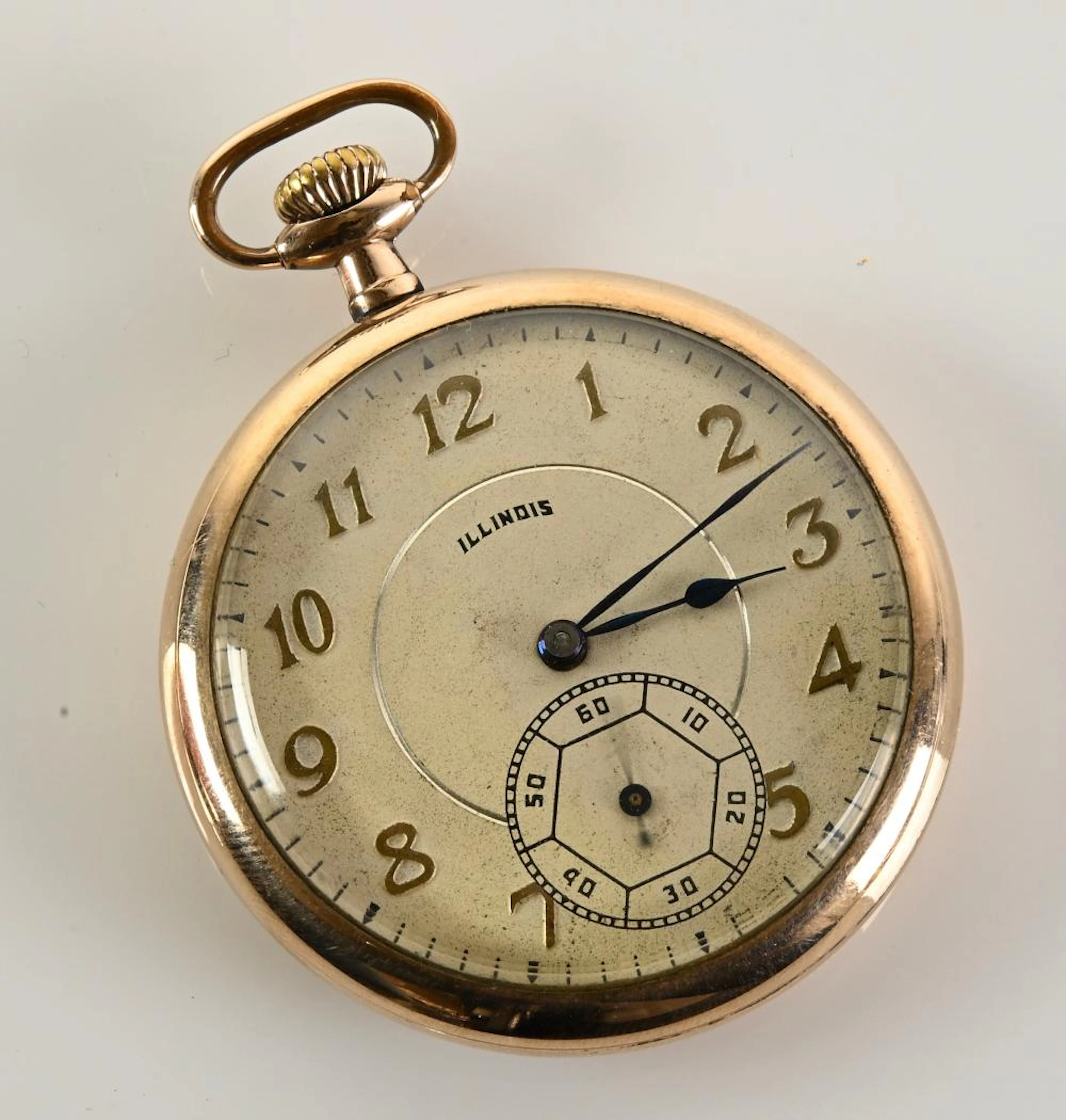 Illinois 21 Jewels Model 121 Open Face Pocket Watch