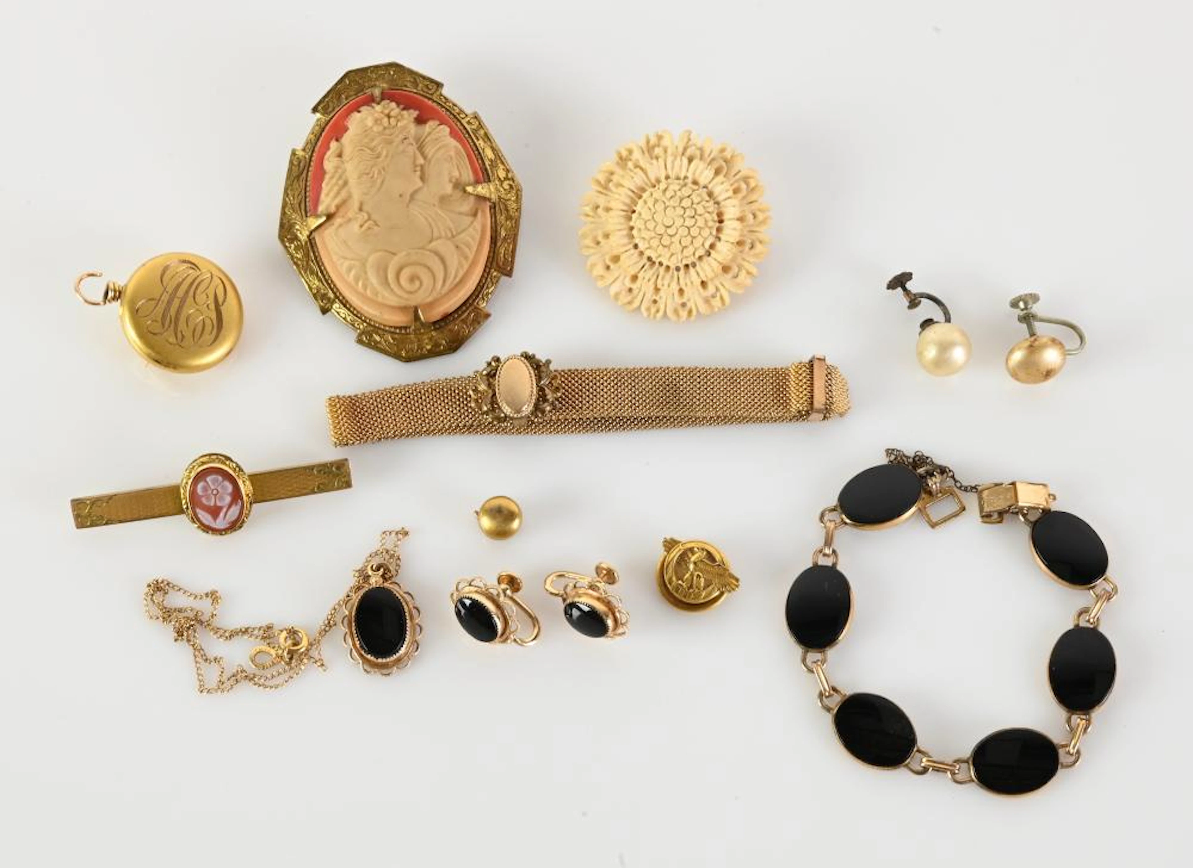 Antique Victorian Jewelry Estate Collectio