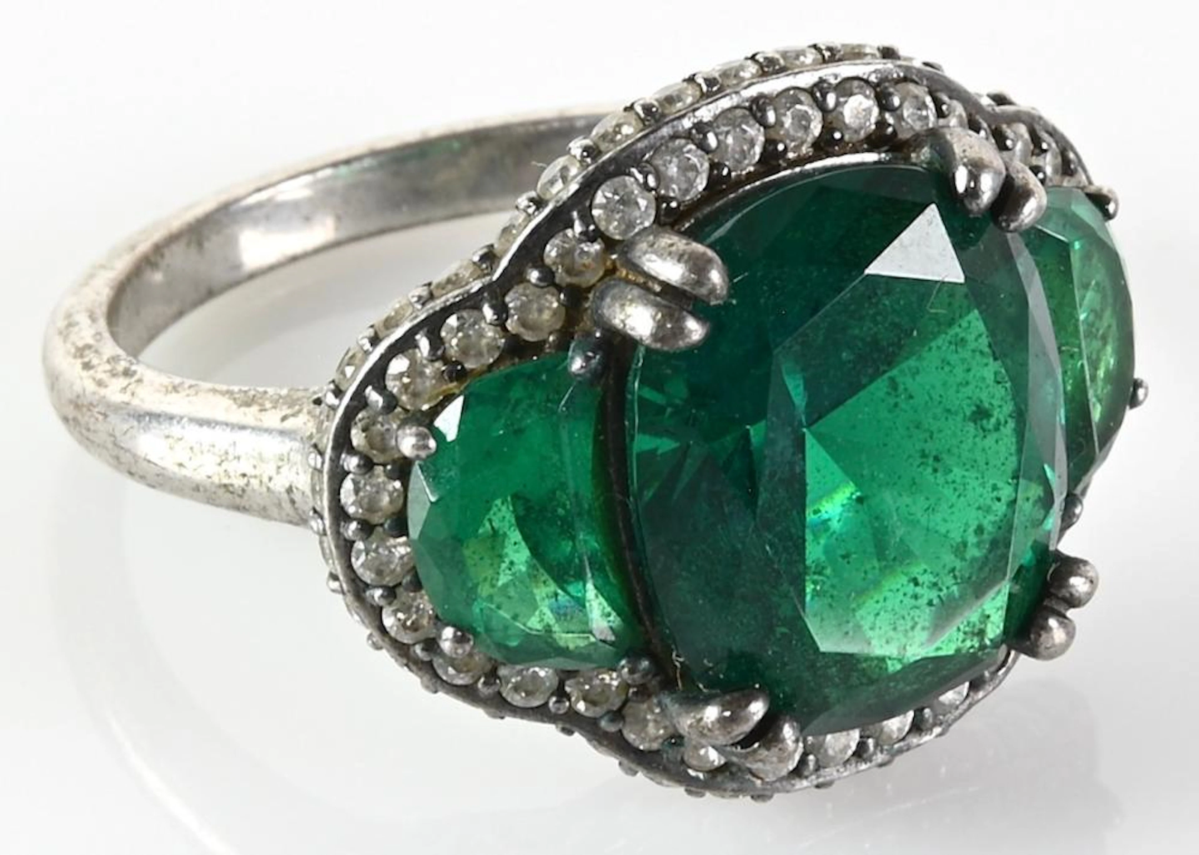 Vintage 925 Chinese Designer Jewelry Ring