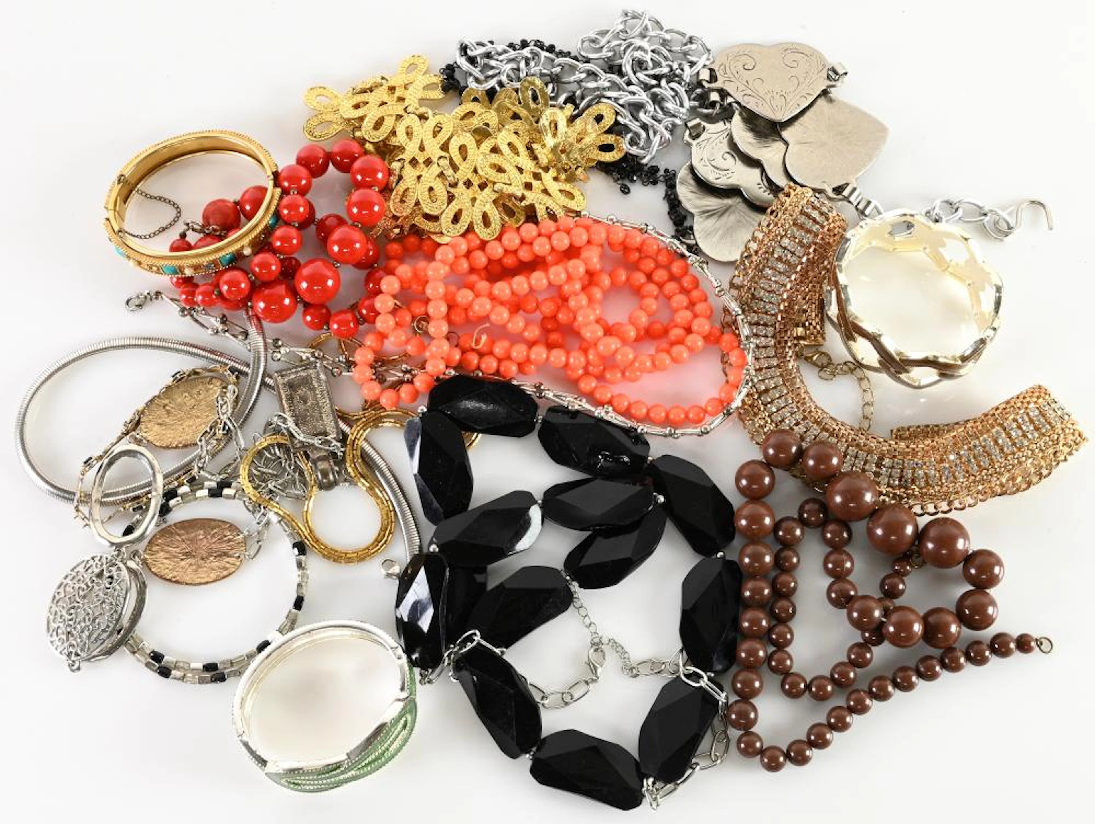 Vintage Estate Costume Jewelry Collectio