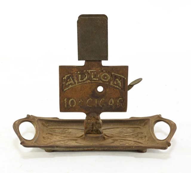 Rare Brunhoff Mfg. Co ADLOW 10 Cents Cigar Cutter