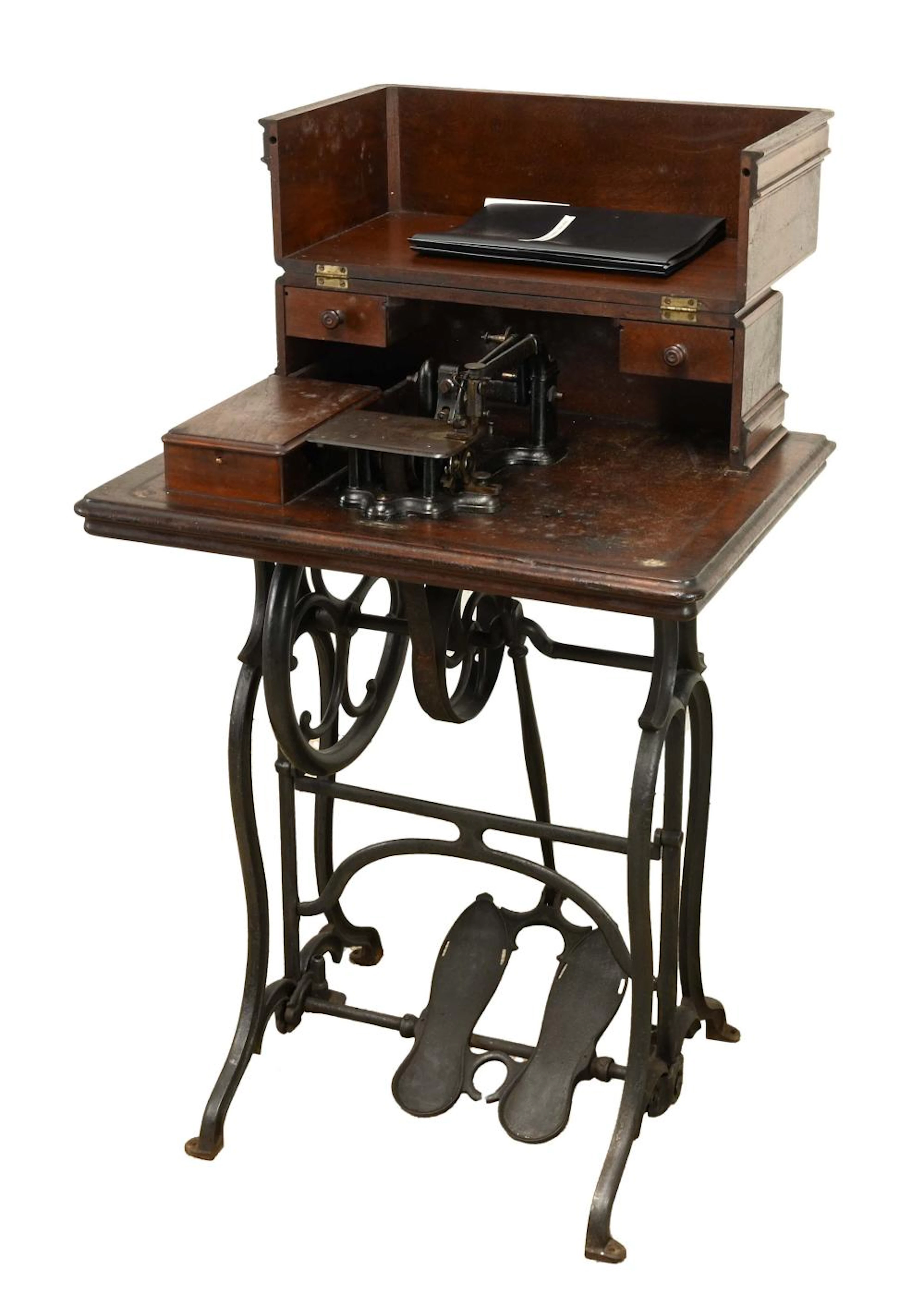 Rare Wheeler & Wilson Victorian Treadle Sewing Machine