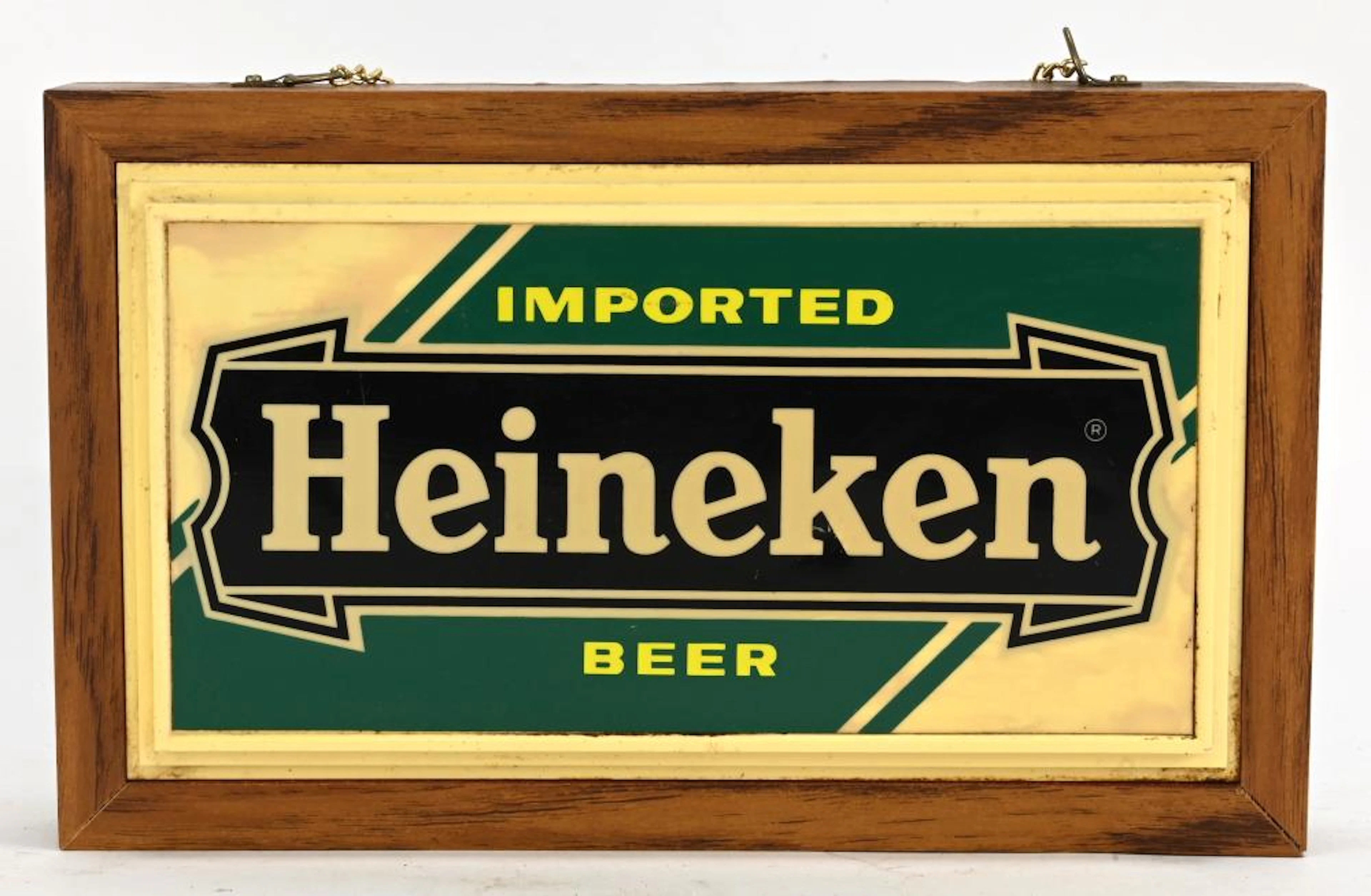 Vintage Heineken Beer Light Up Barback Sig