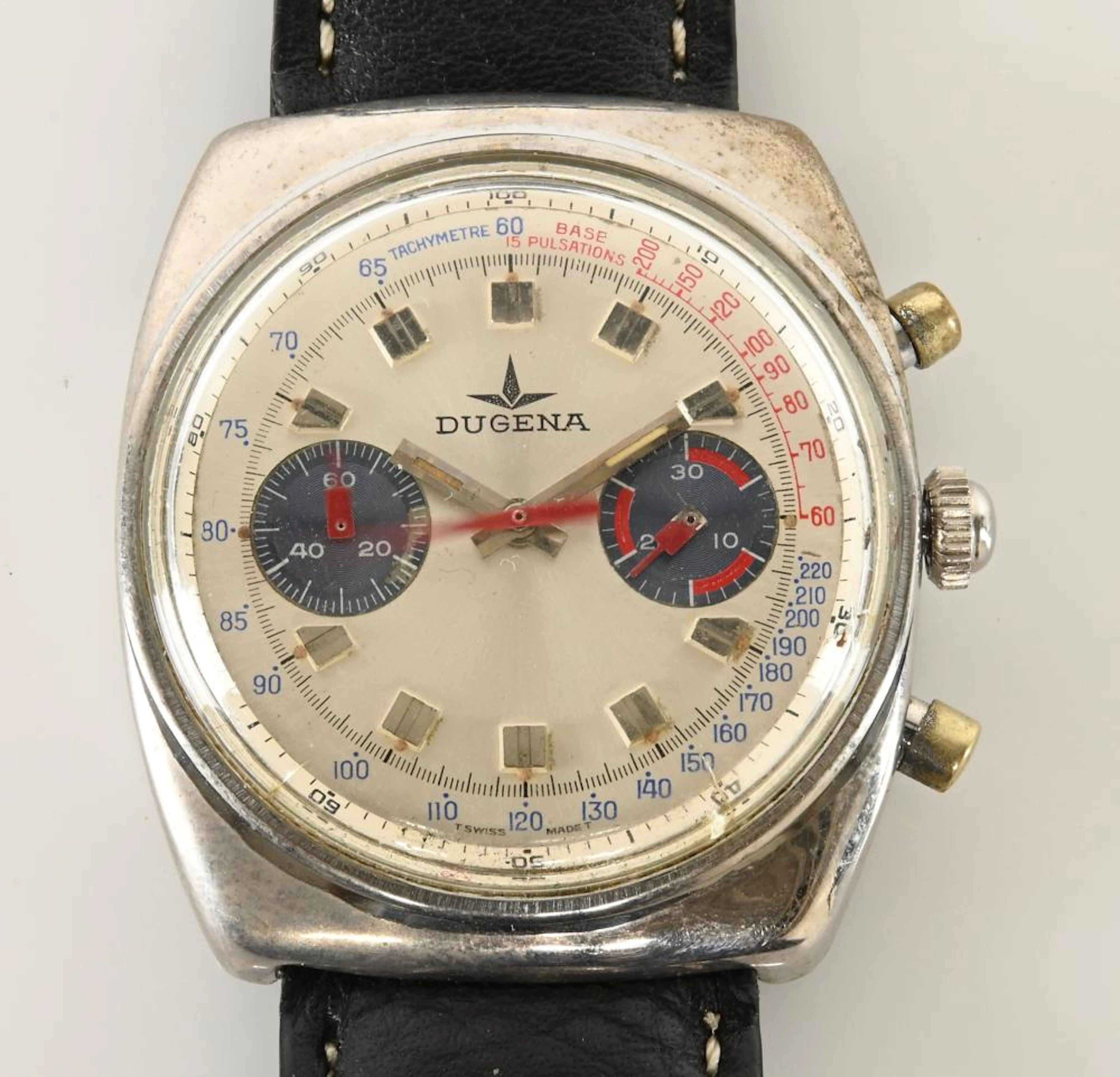 Vintage Dugena Chronograph Men's Wrist Watch