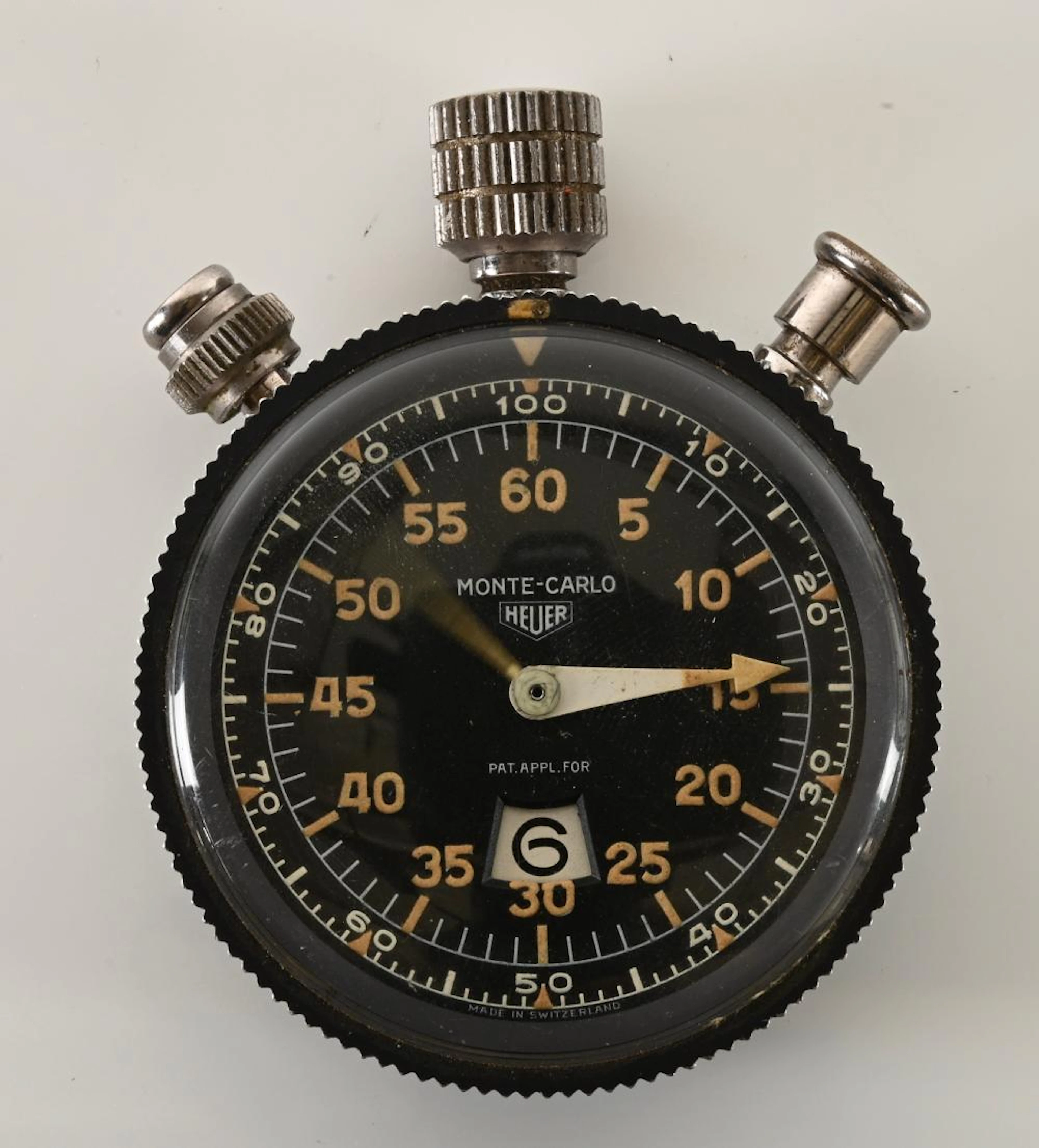 Vintage Monte-Carlo Heuer Dashboard Watch