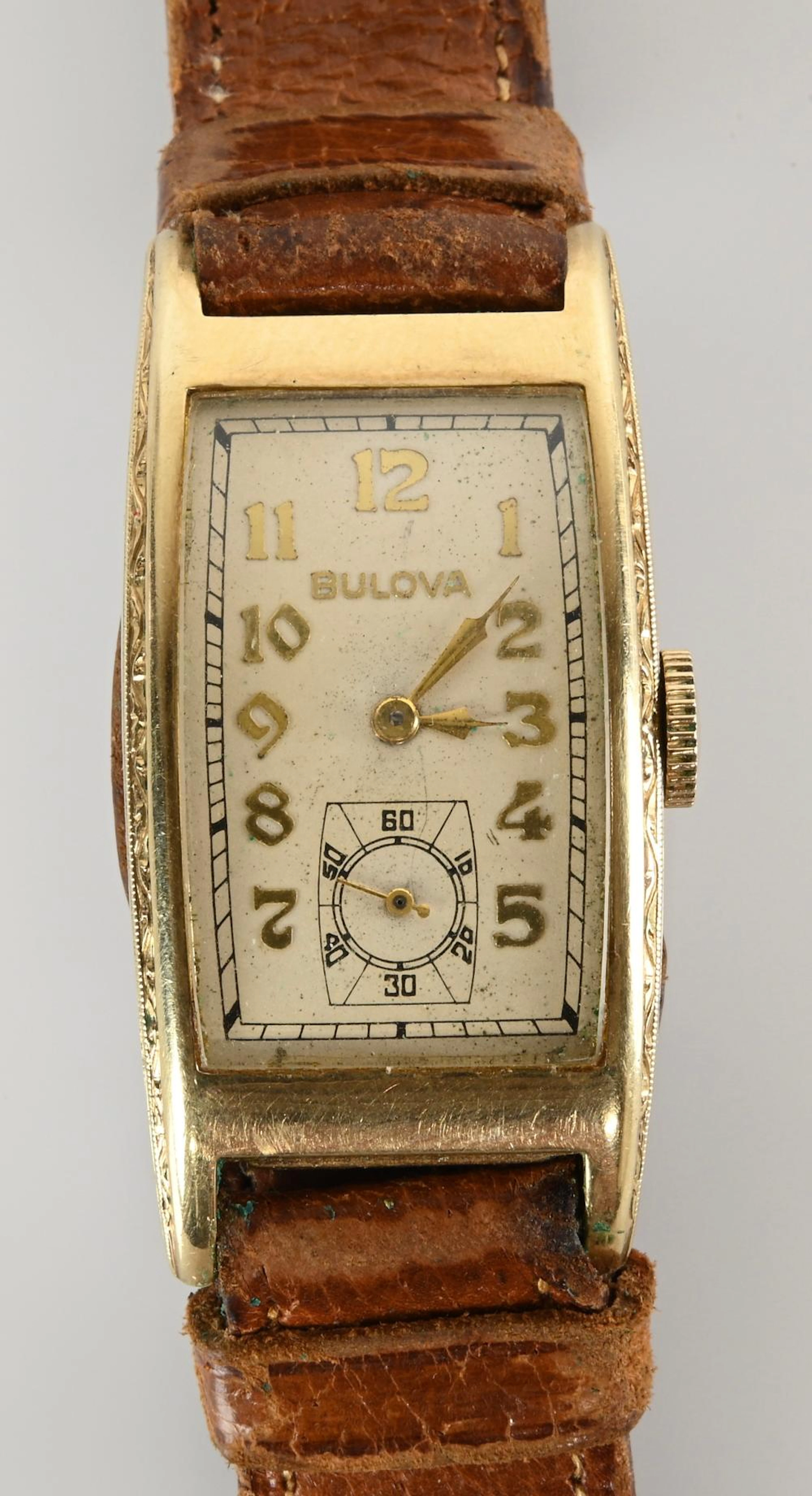 Vintage Bulova 17 Jewels 7AP Men's Wristwatch