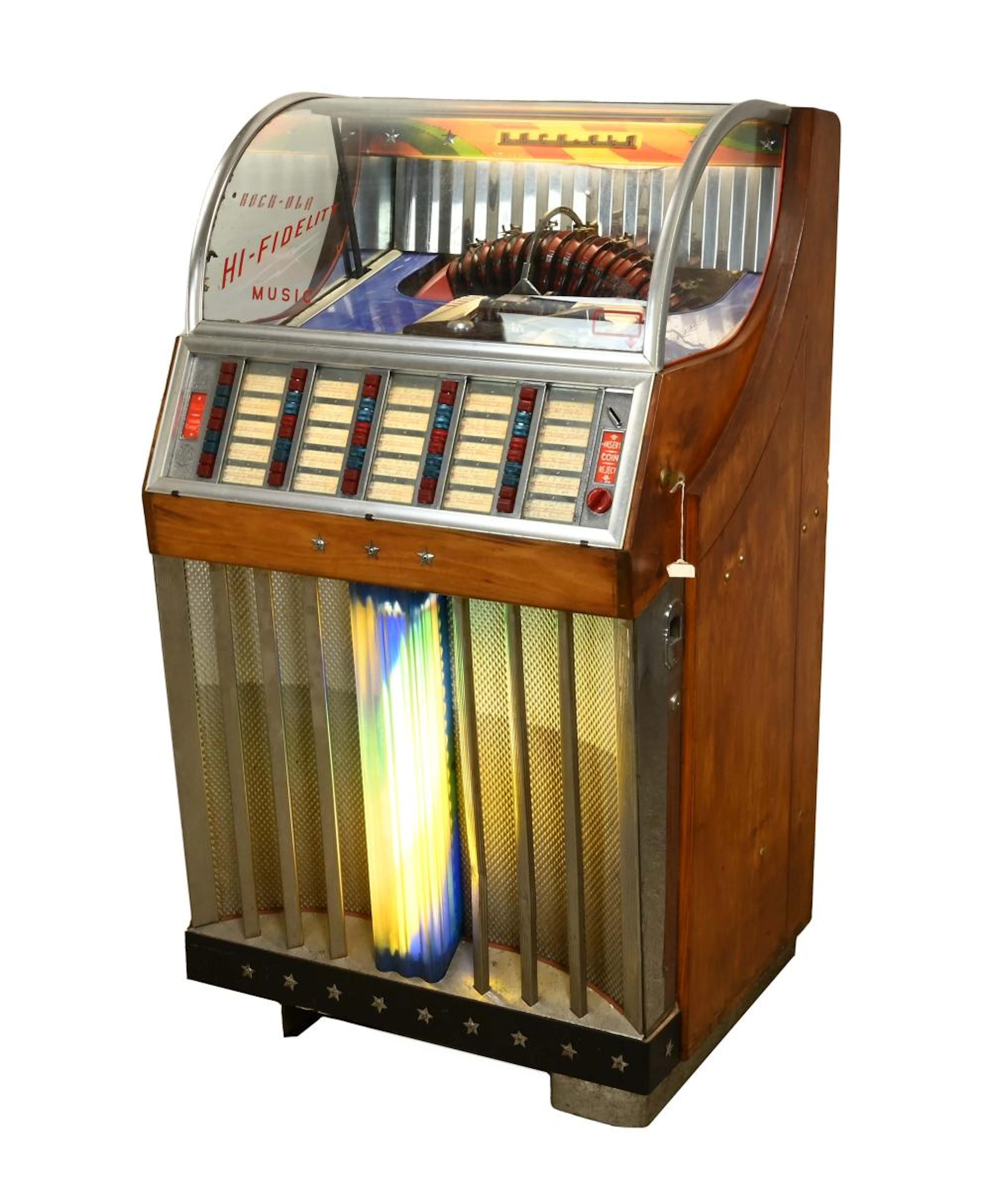 Vintage Rock-Ola Model 1442 Hi-Fidelity Jukebox