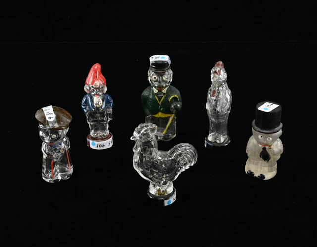 Vintage Perfume Bottle Glass Candy Container Collectio