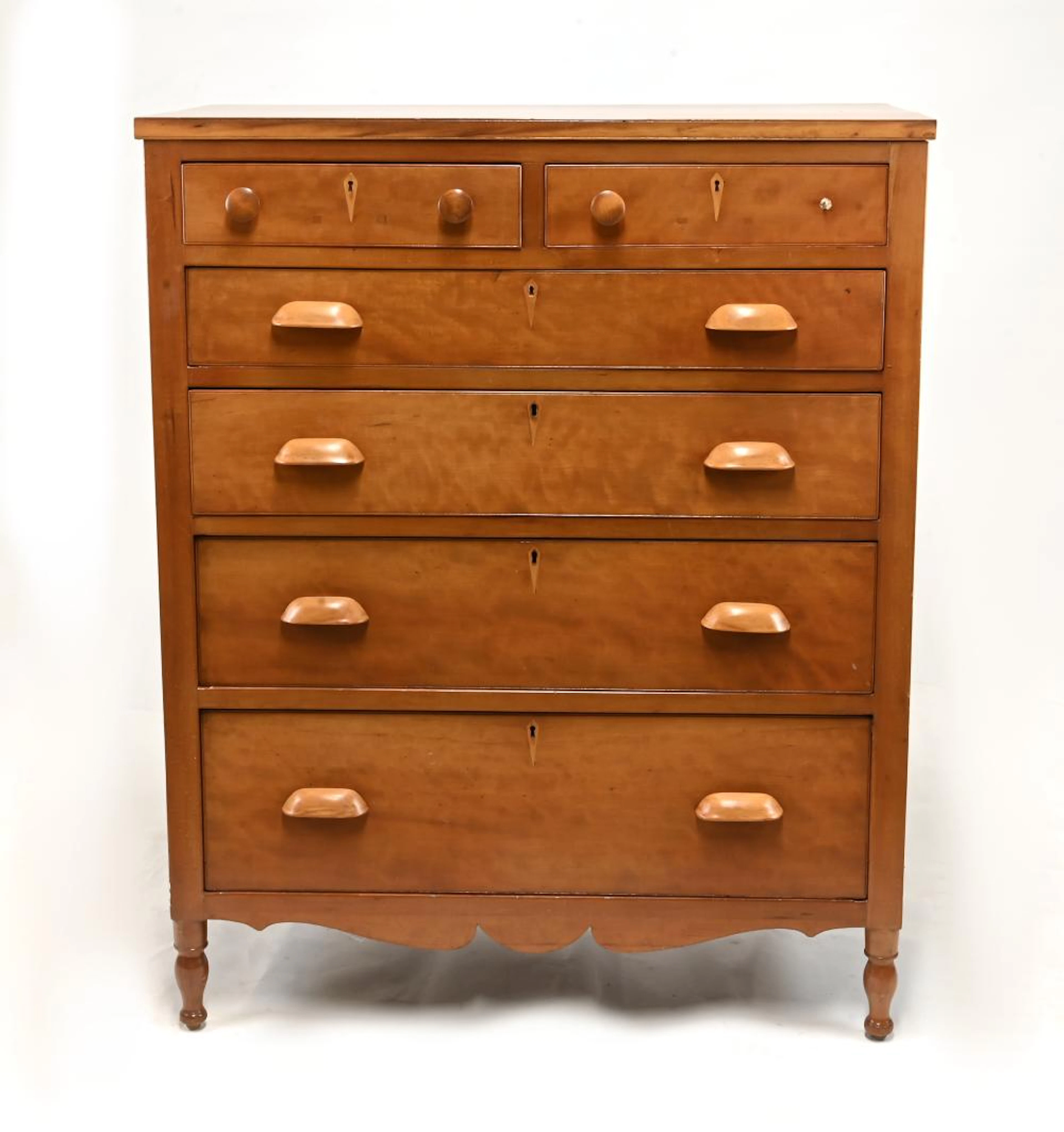 Early American Virginia Maple Chest