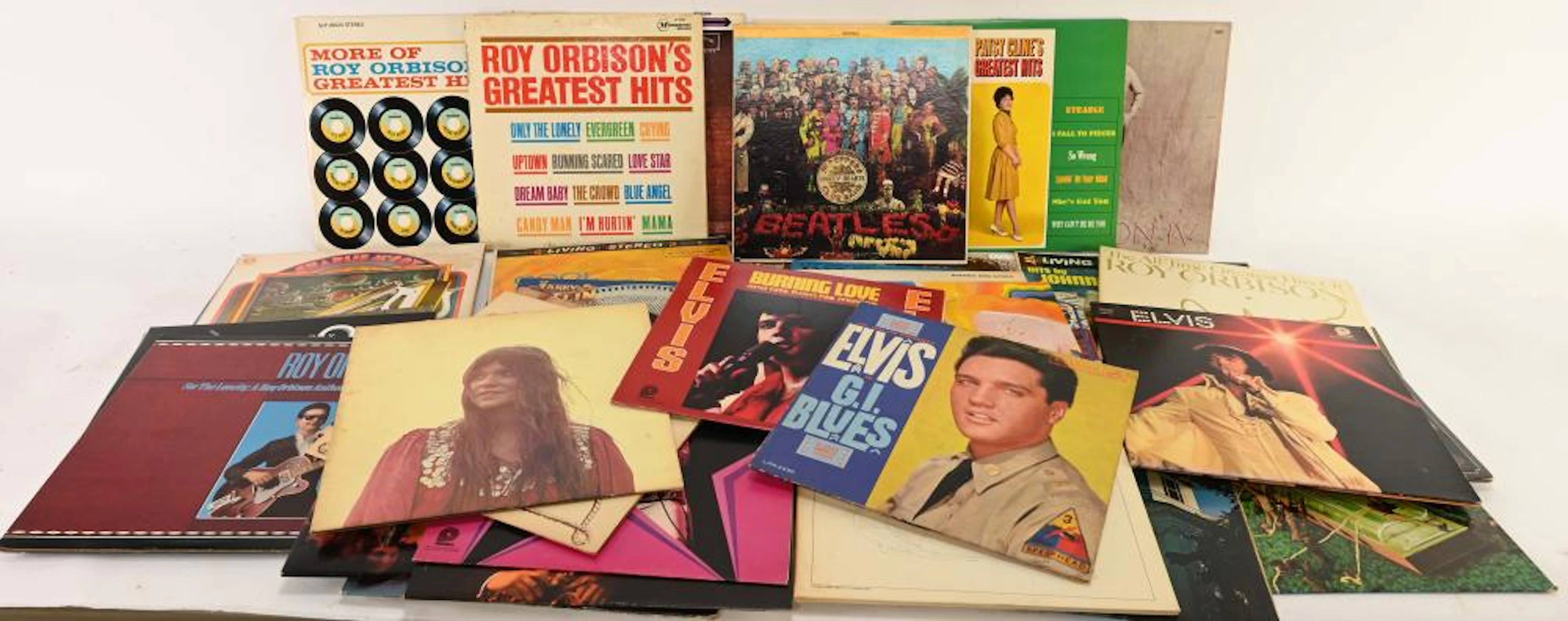 Vintage Vinyl LP Record Album Collectio