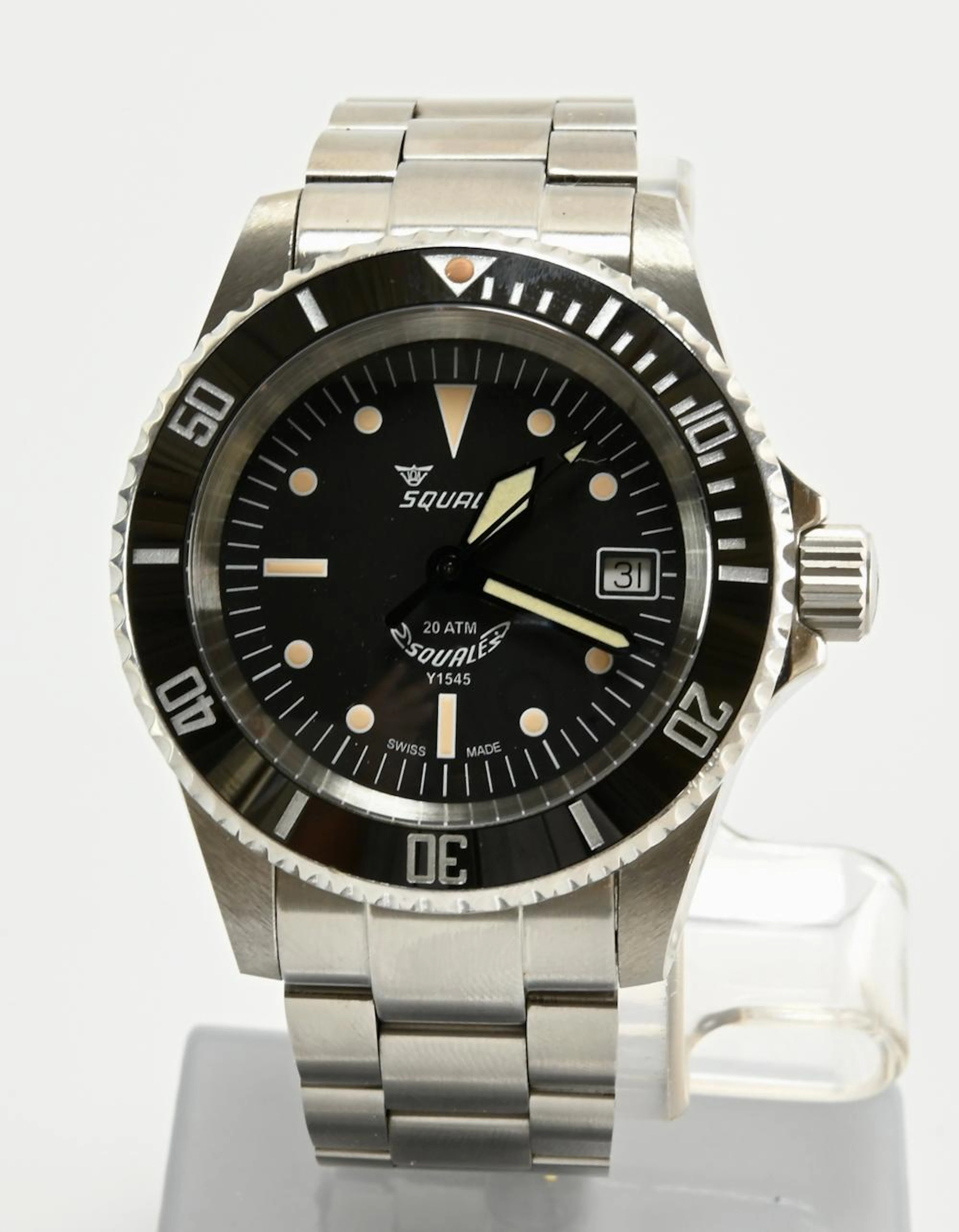 Vintage Squale 20 ATM Y1545 Wrist Watch