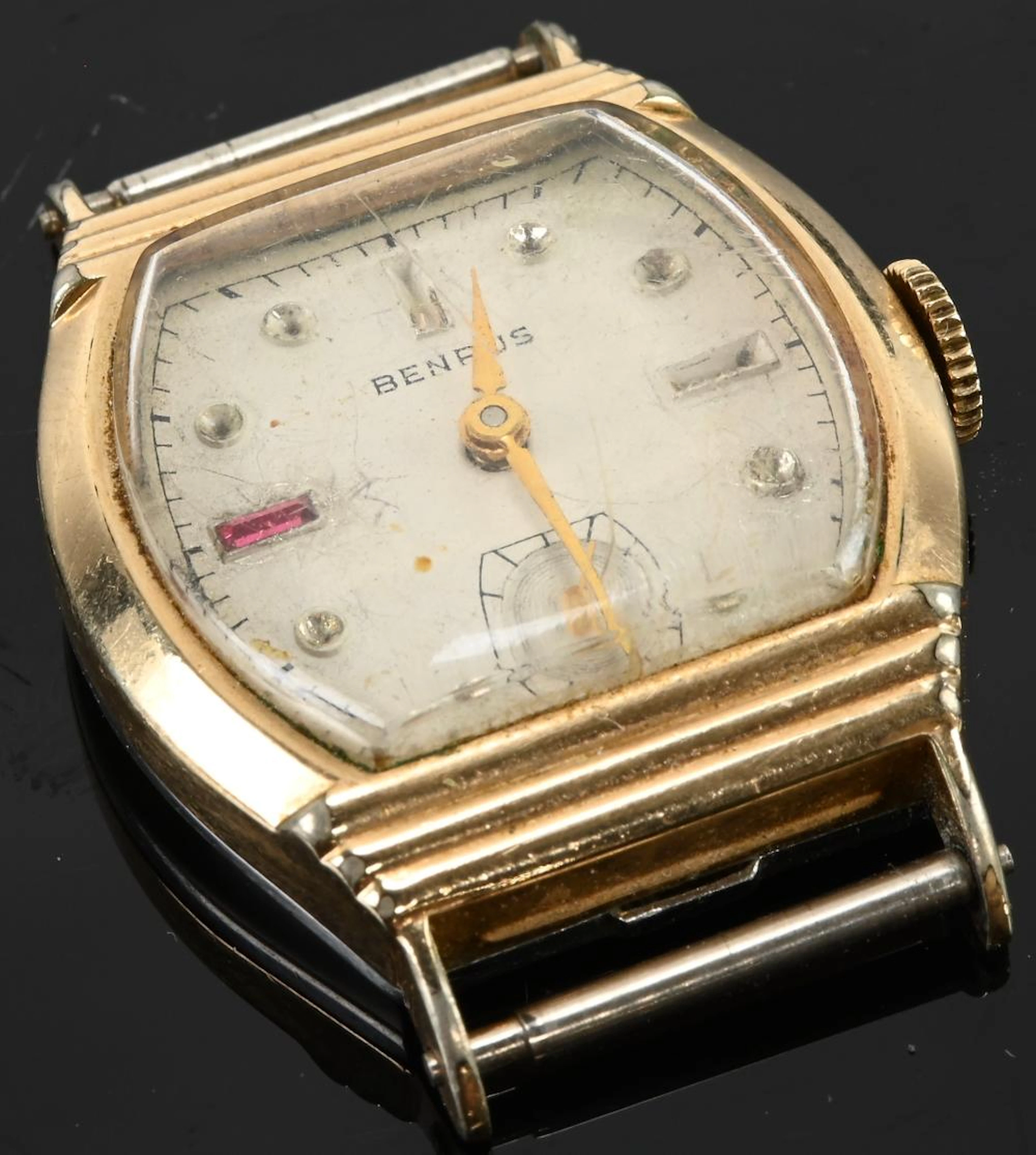 Vintage Benrus CW 2 Mens Wrist Watch