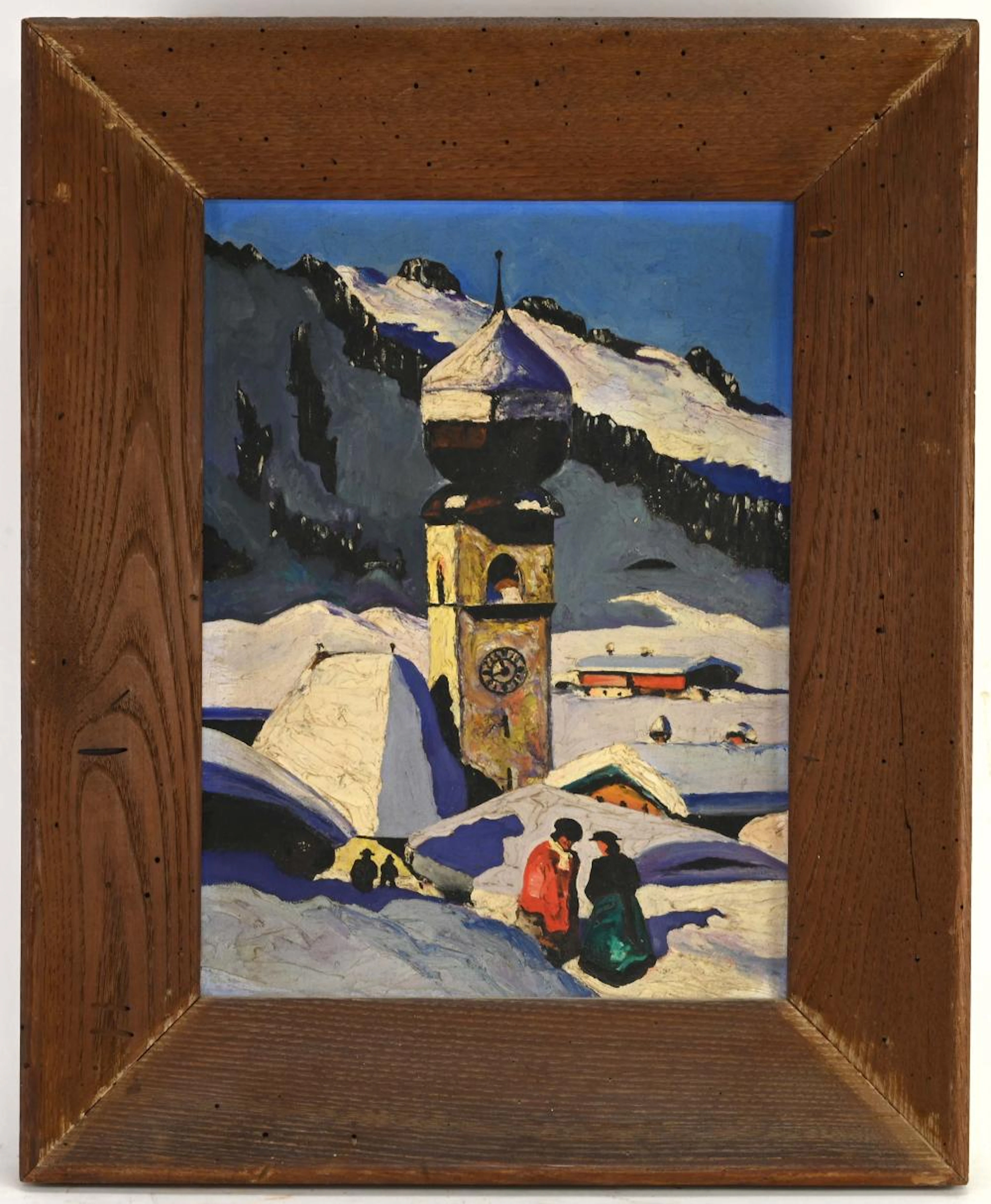 Alfons Walde Austria Artist Oil Painting Estate Found
