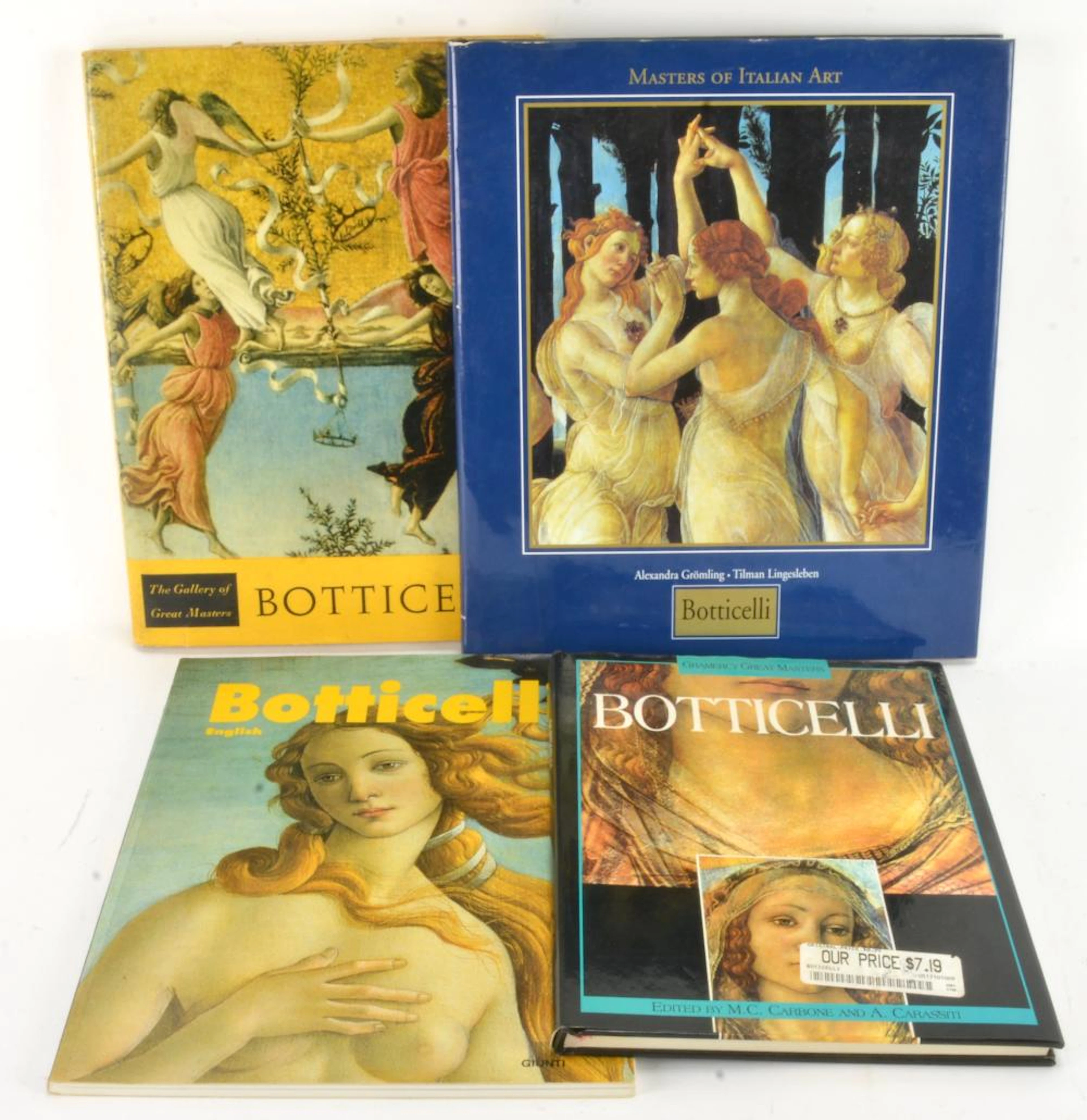 Botticelli Masters Of Italian Art Books