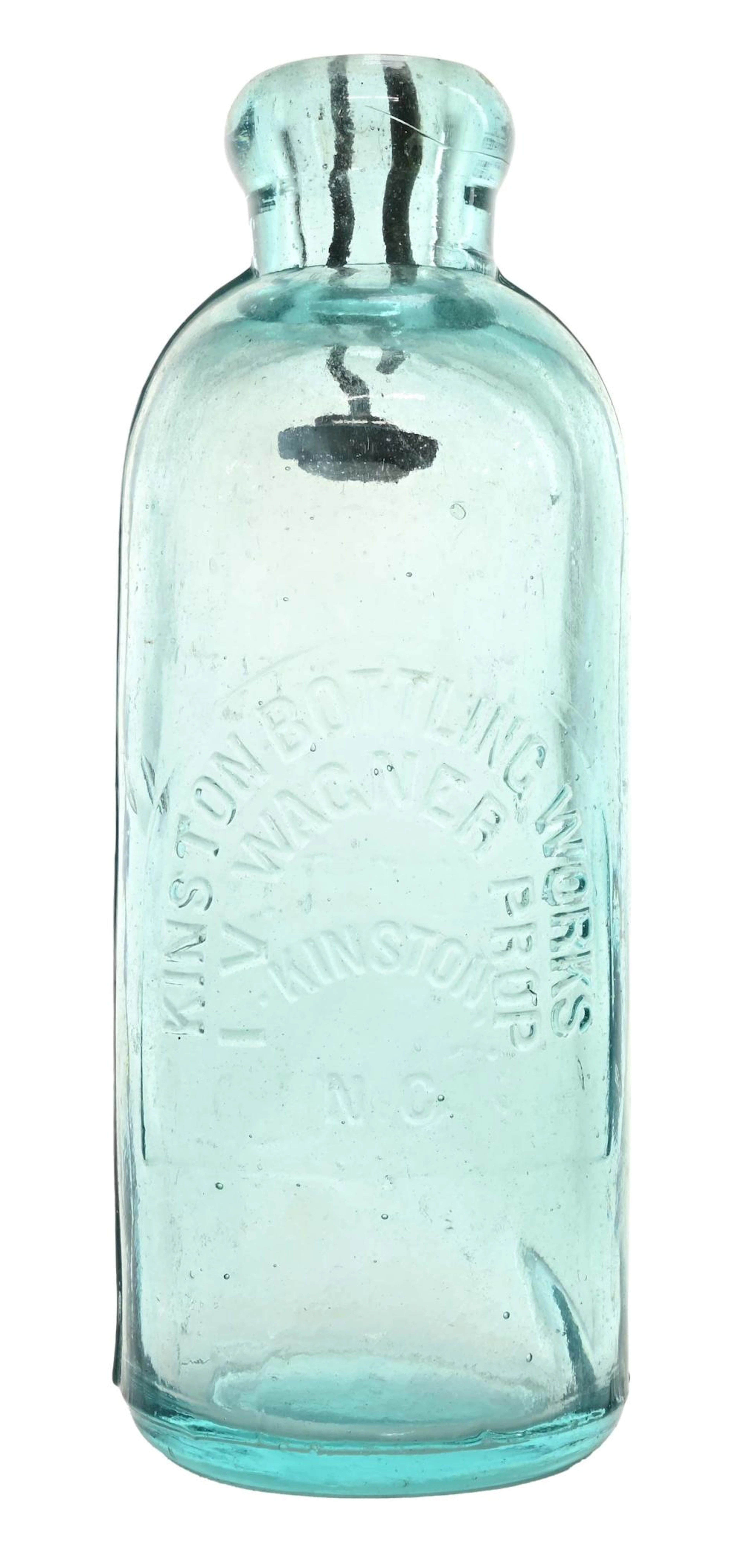 I.V. Wagner Kinston N.C. Bottling Works Hutchinson Bottle