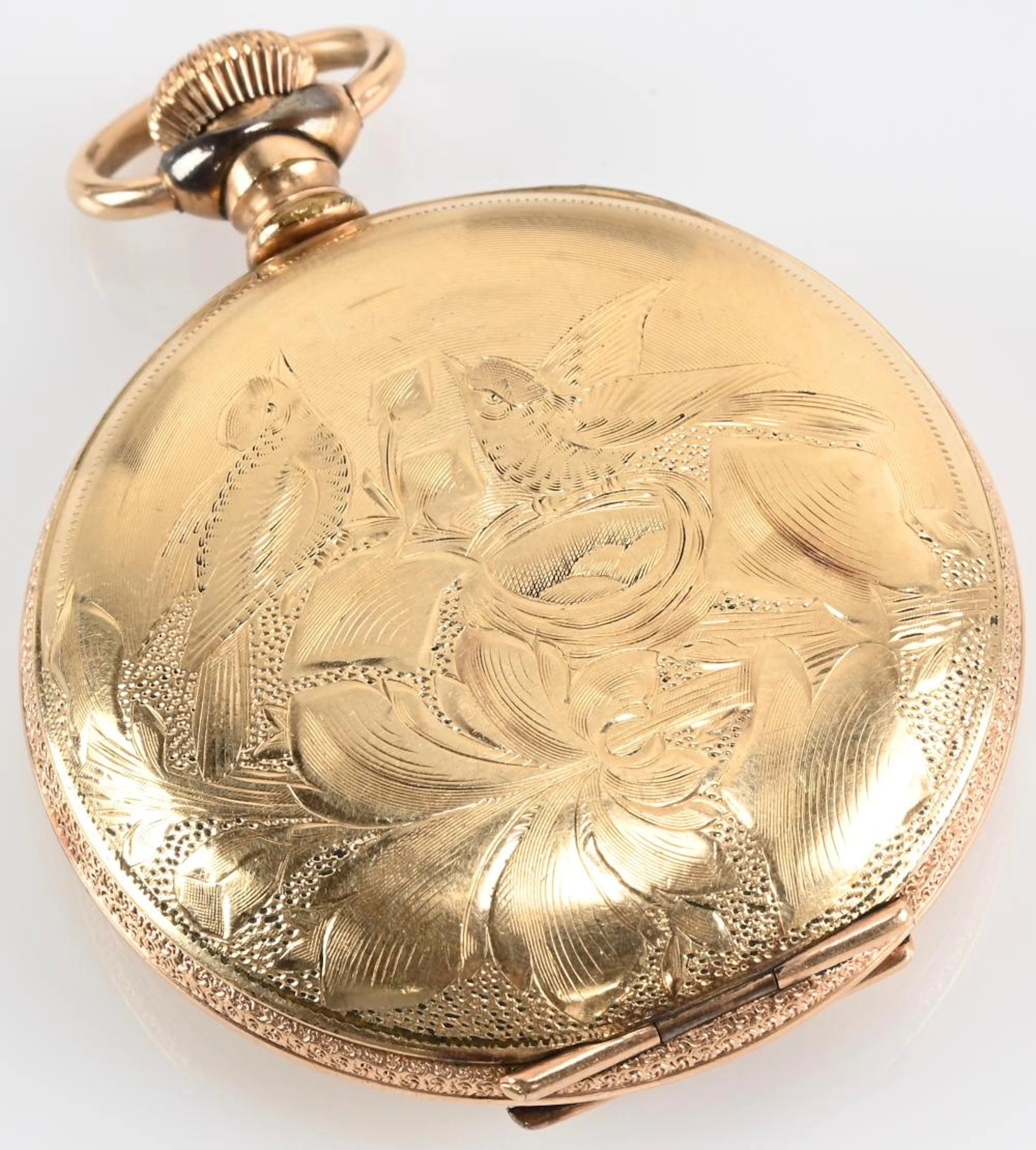 Victorian Elgin 14K Gold Presentation Hunter Case Watch