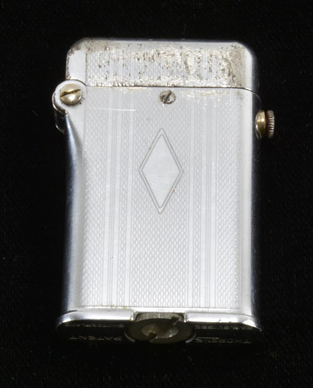WWII Thorens Switzerland Music Cigarette Lighter