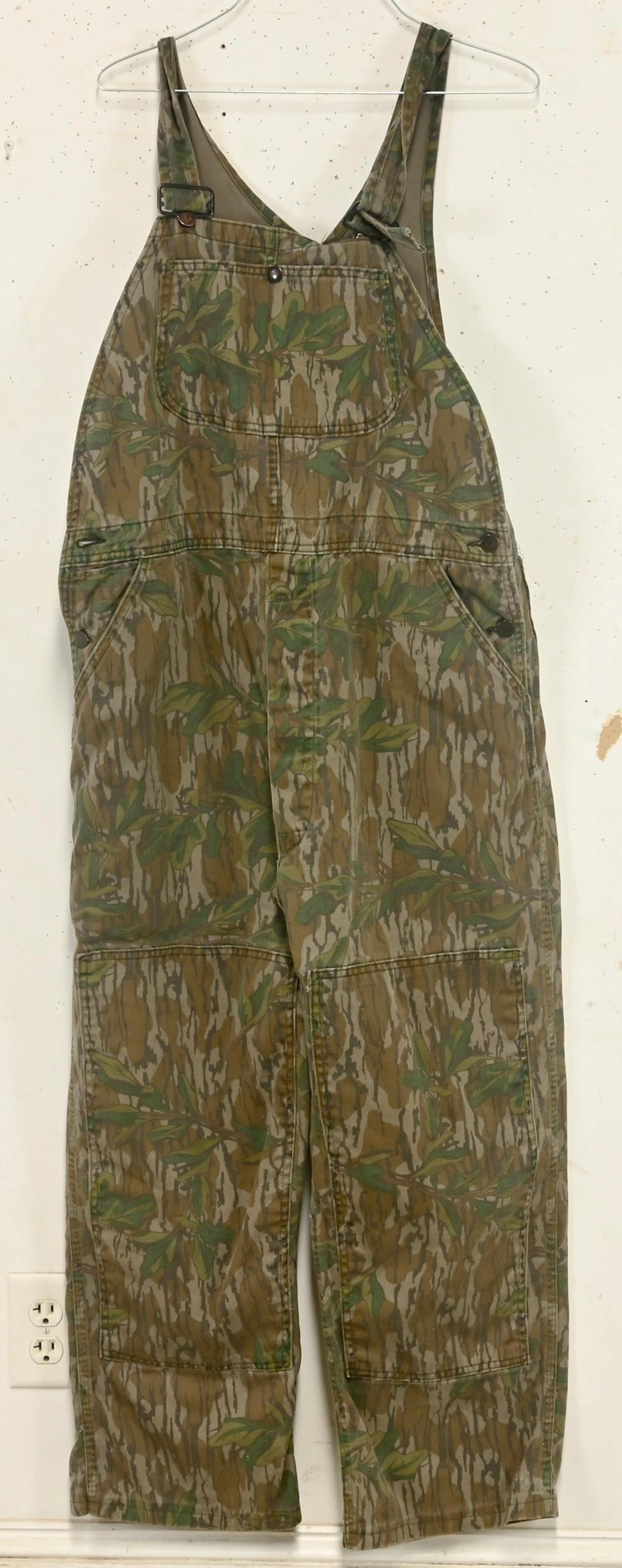 Vintage Mossy Oak Mens Camouflage Overalls