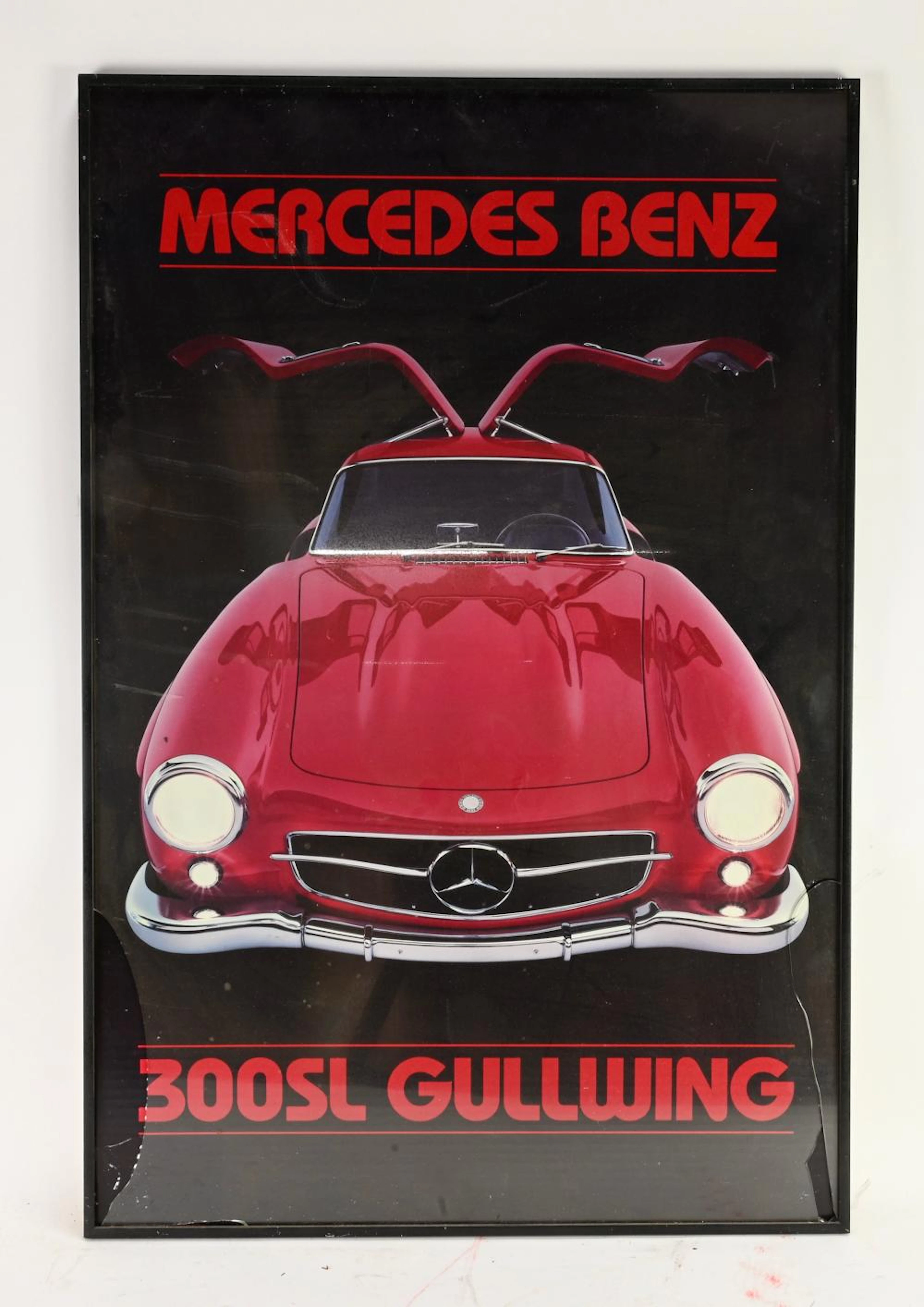 Vintage Mercedes Benz 300SL Gullwing Poster