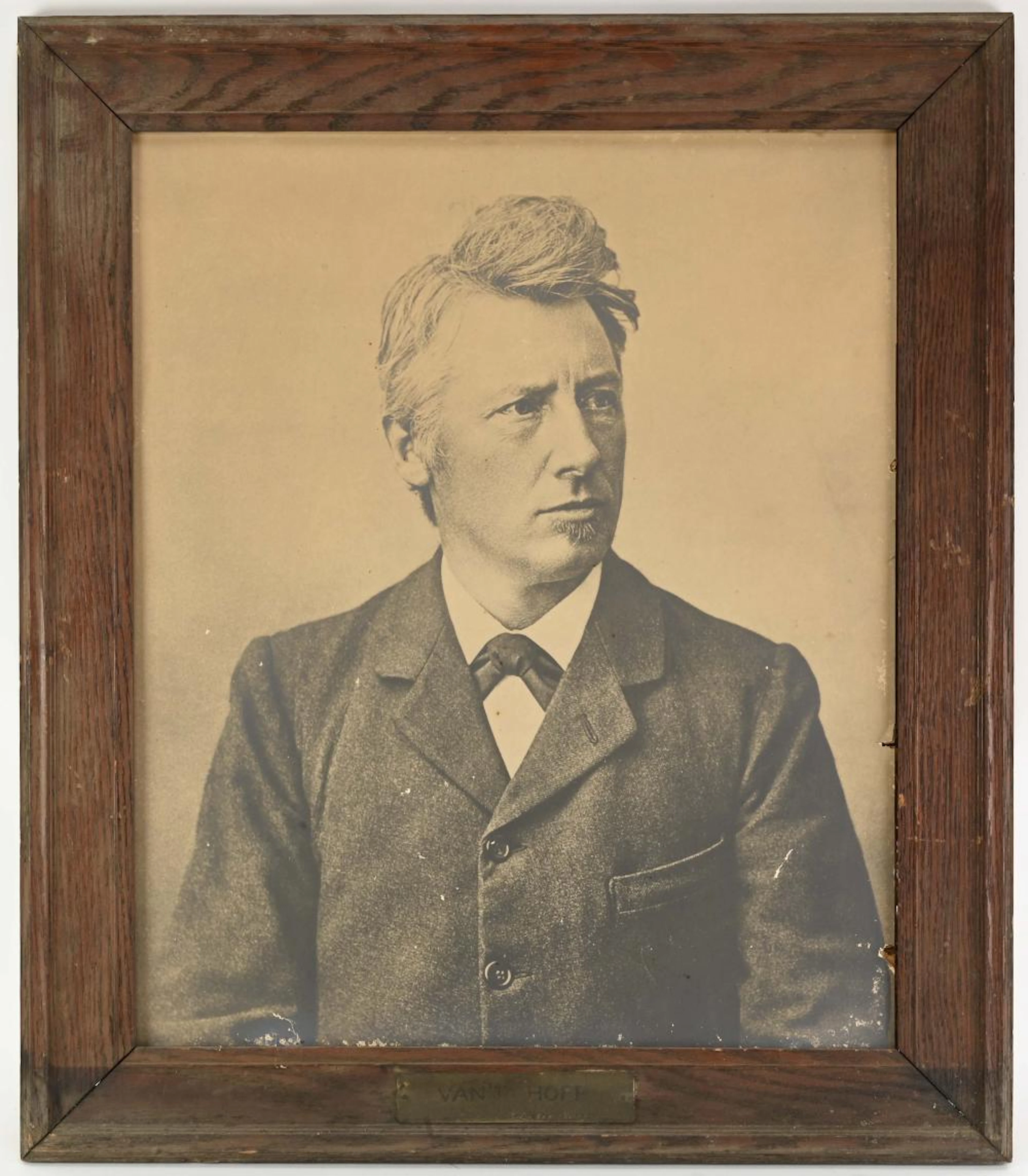 obel Prize Winner Jacobus Henricus Vant Hoff Portrait Photograph