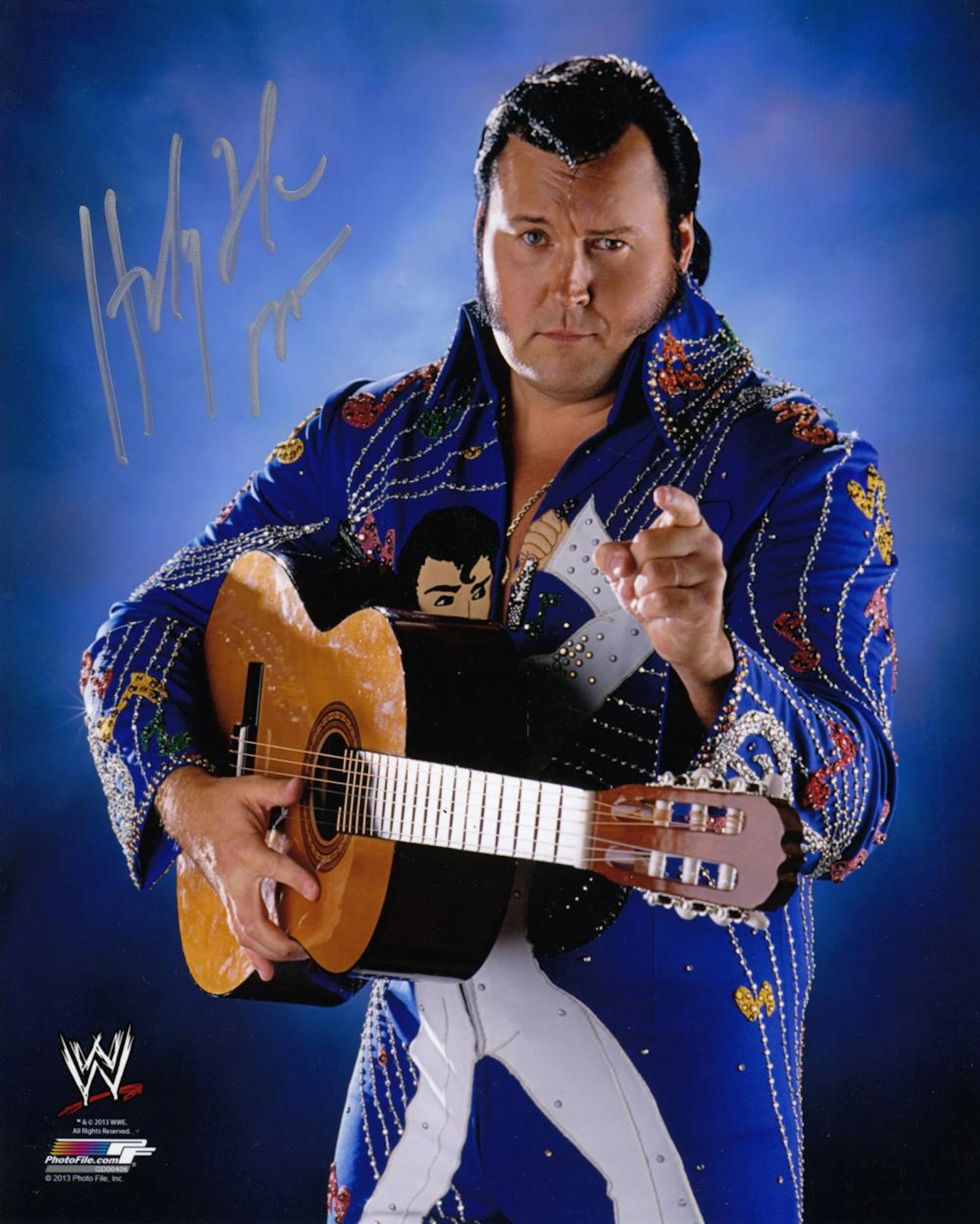 Blowout Sale! WWE/WWF The Honky Tonk Man hand signed 10x8 photo. This beautiful hand-signed photo