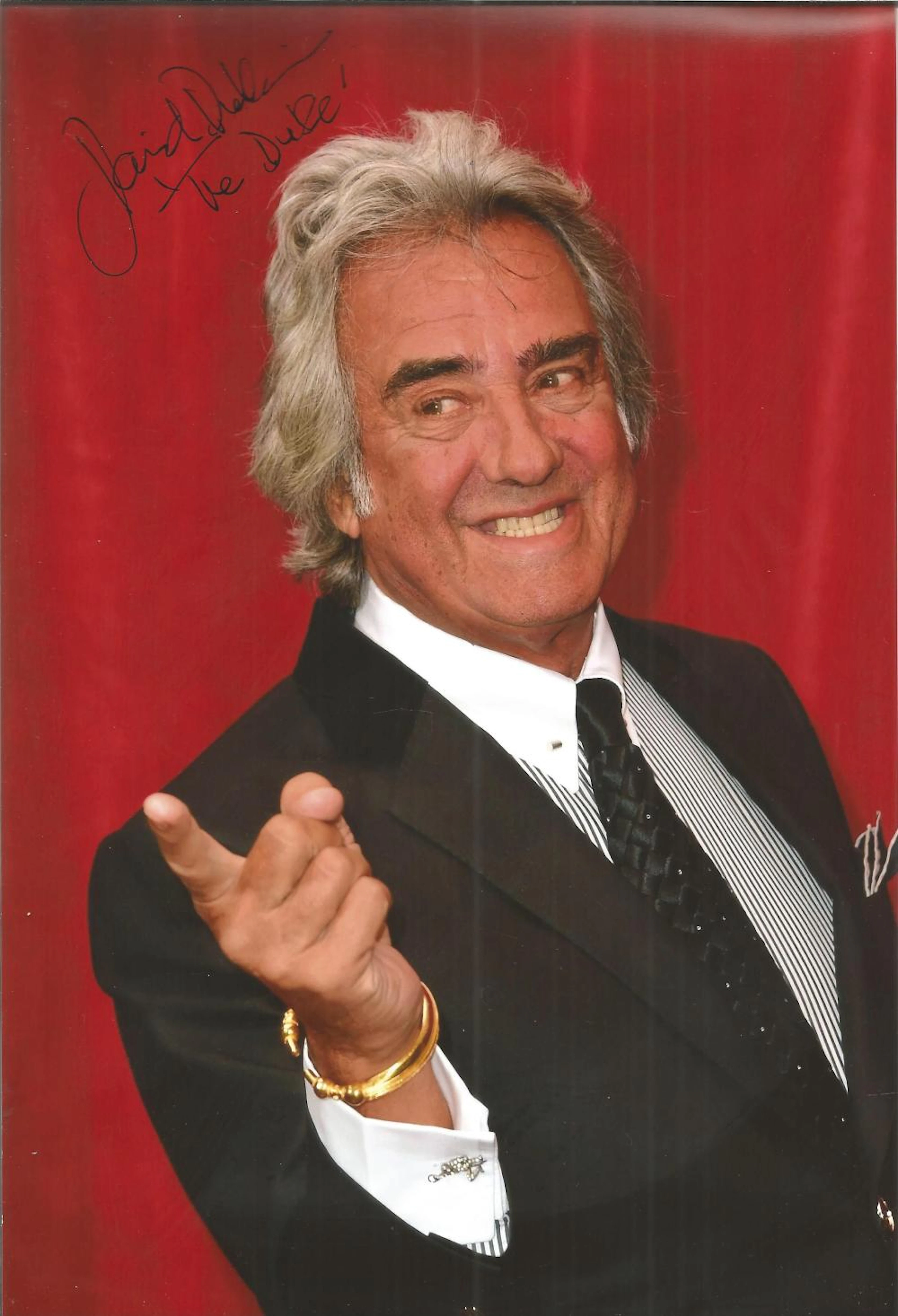 DAVID DICKINSON Antiques Presenter signed 8x12 Photo. All autographs come with a Certificate of