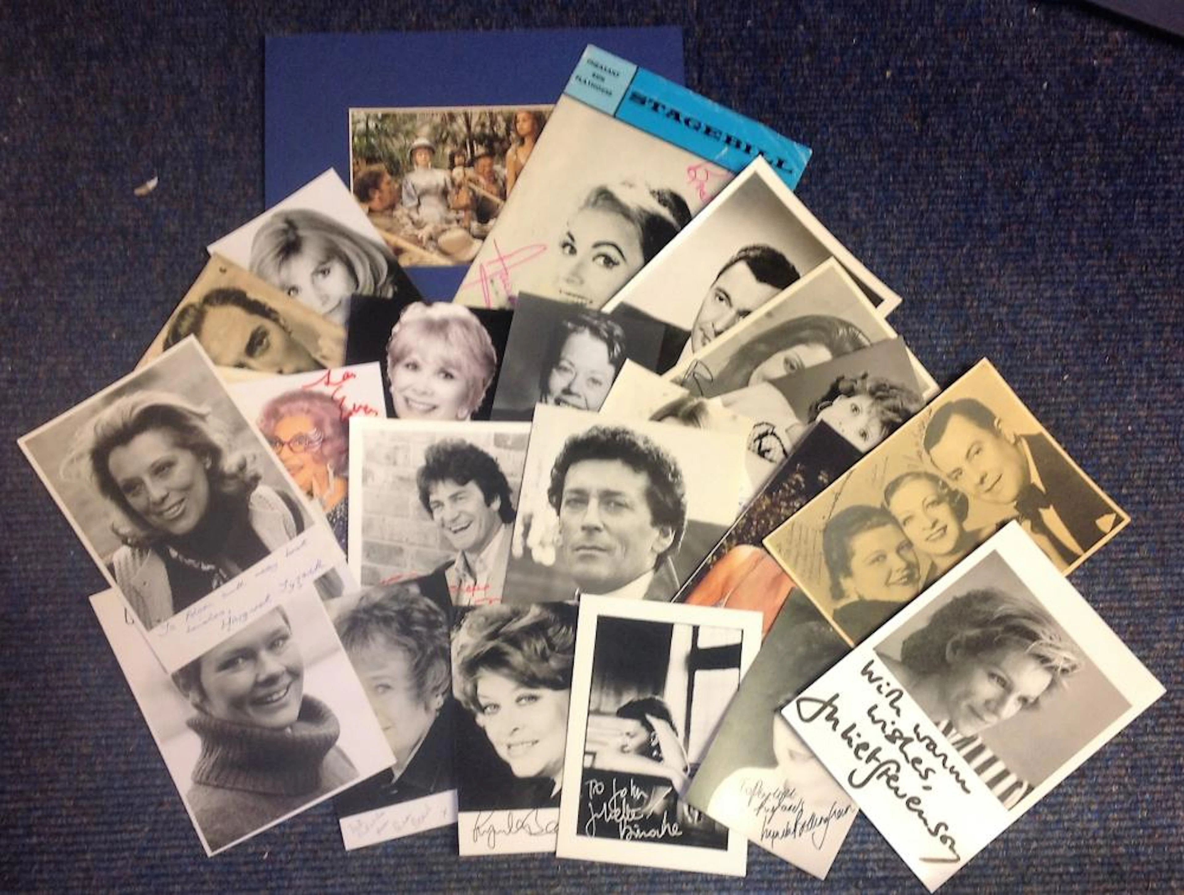 TV/Film signed collection. 20+ items. Mainly 6x4 photos assorted b/w and colour. Some of