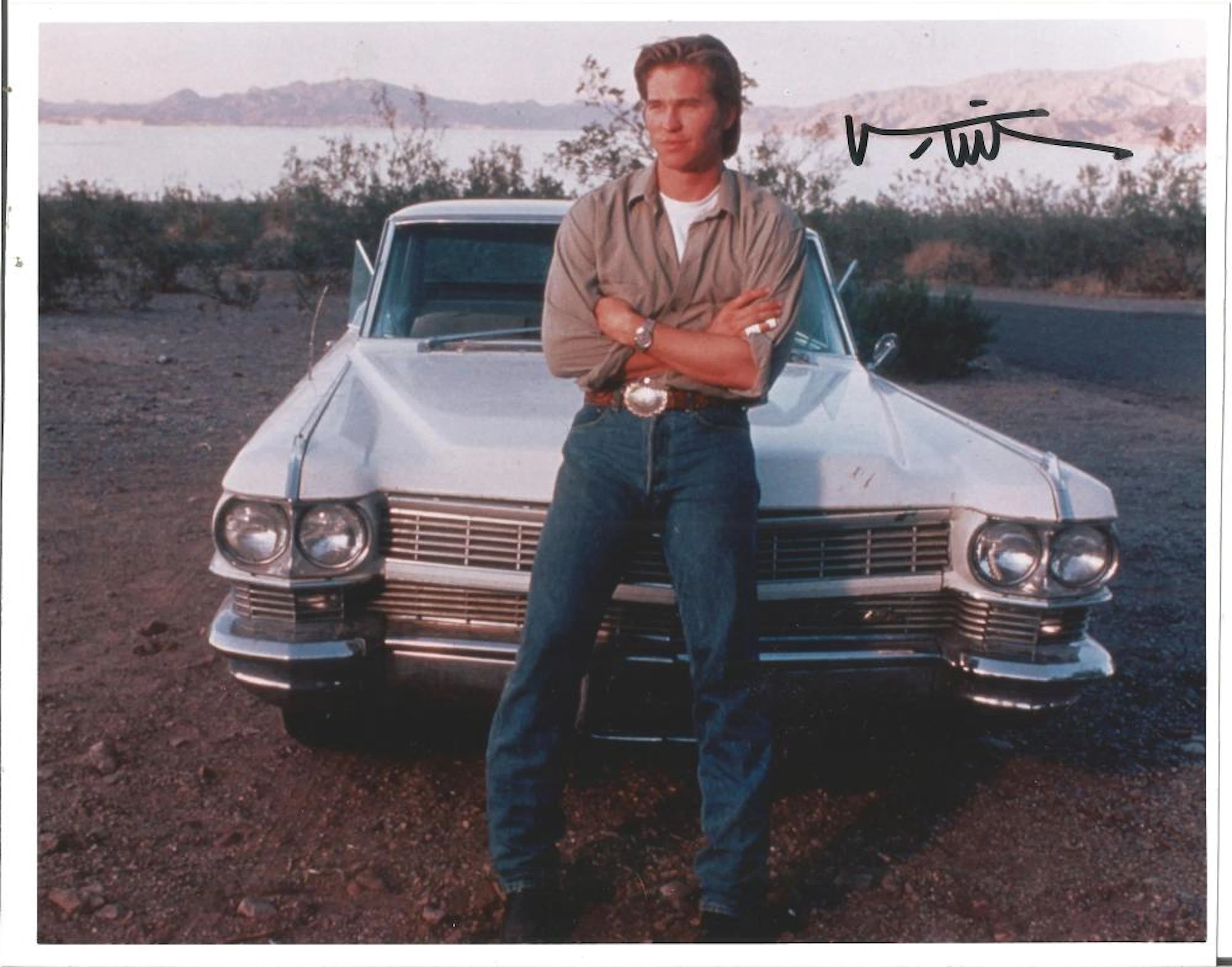 Val Kilmer signed 10 x 8 inch colour photo. Good condition. All autographs come with a Certificate