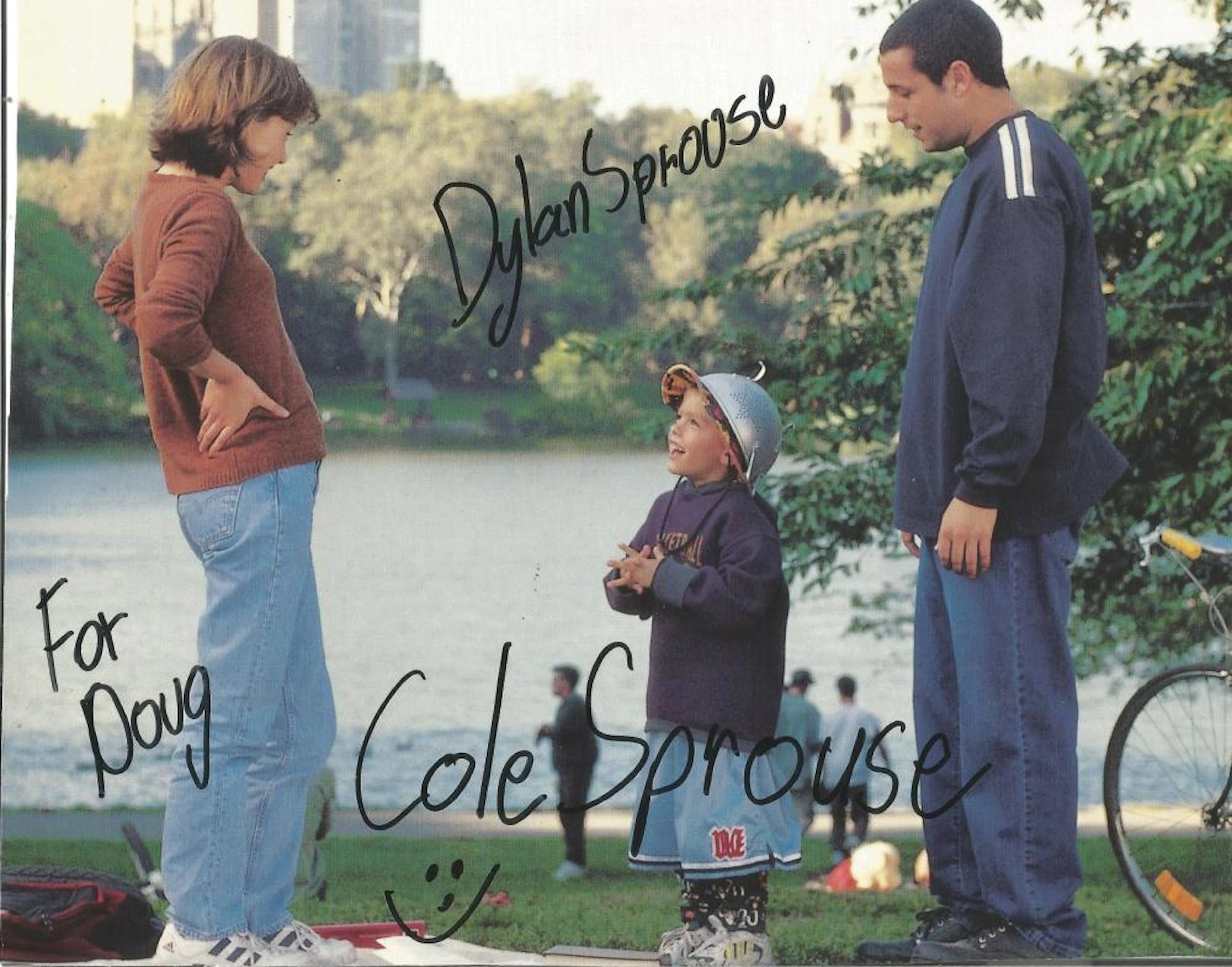 Dylan Sprouse and Cole Sprouse signed 10x8 colour photo dedicated. Dylan Thomas Sprouse (born August