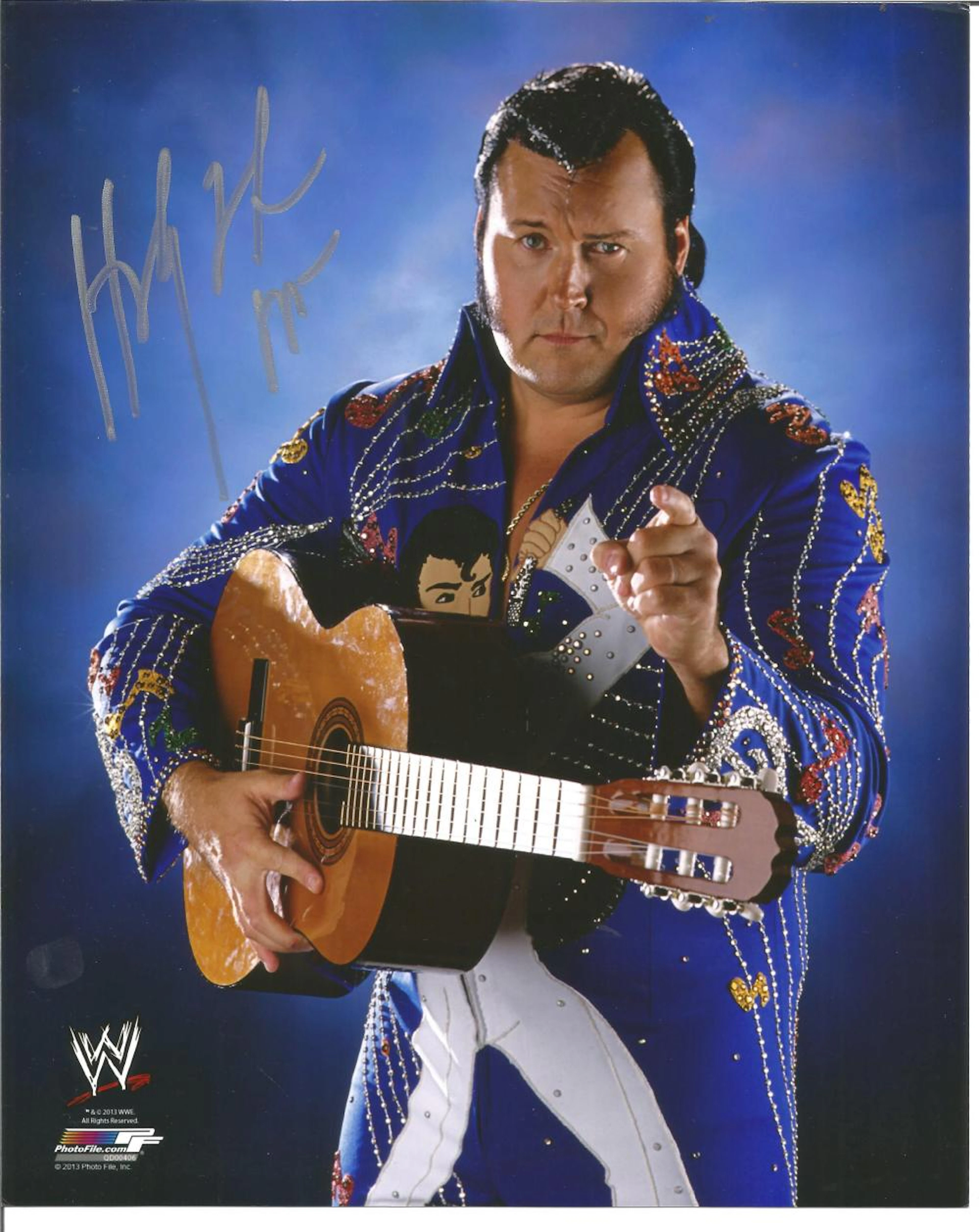 Blowout Sale! WWE/WWF The Honky Tonk Man hand signed 10x8 photo. This beautiful hand-signed photo