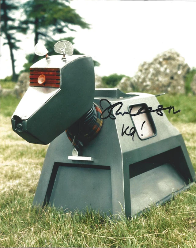 Dr Who John Leeson signed 10x8 K9 colour photo. Good condition. All autographs come with a