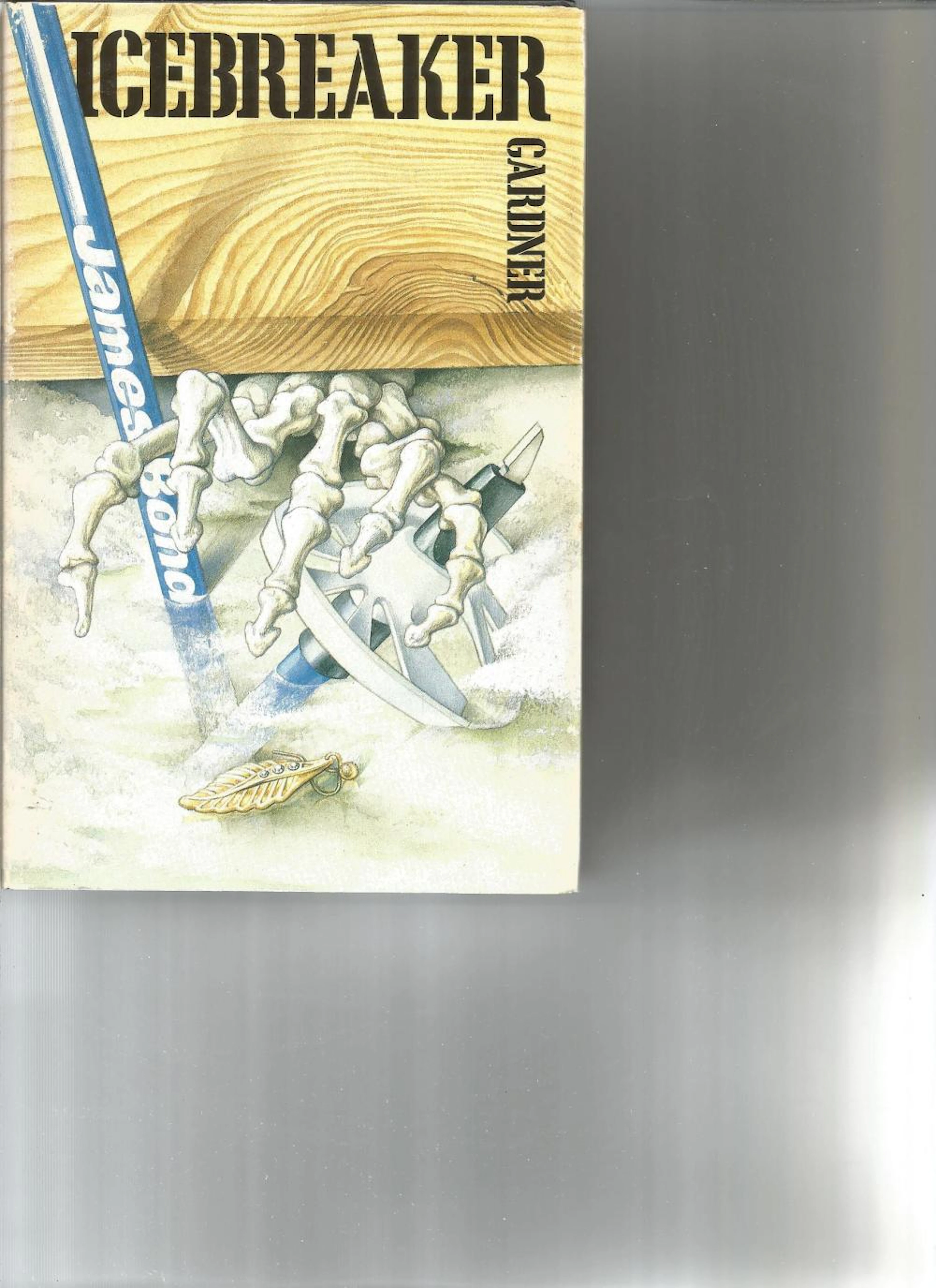 James Bond Icebreaker by John Gardner. Unsigned hardback book with dust jacket printed in 1983 in